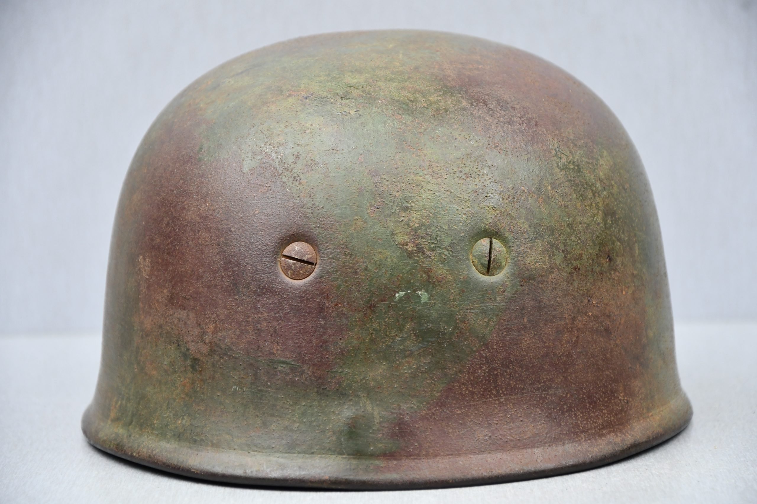 M38 Luftwaffe no decal paratrooper 'Fallschirmjäger' subtle camouflage helmet ckl68 named — image 4
