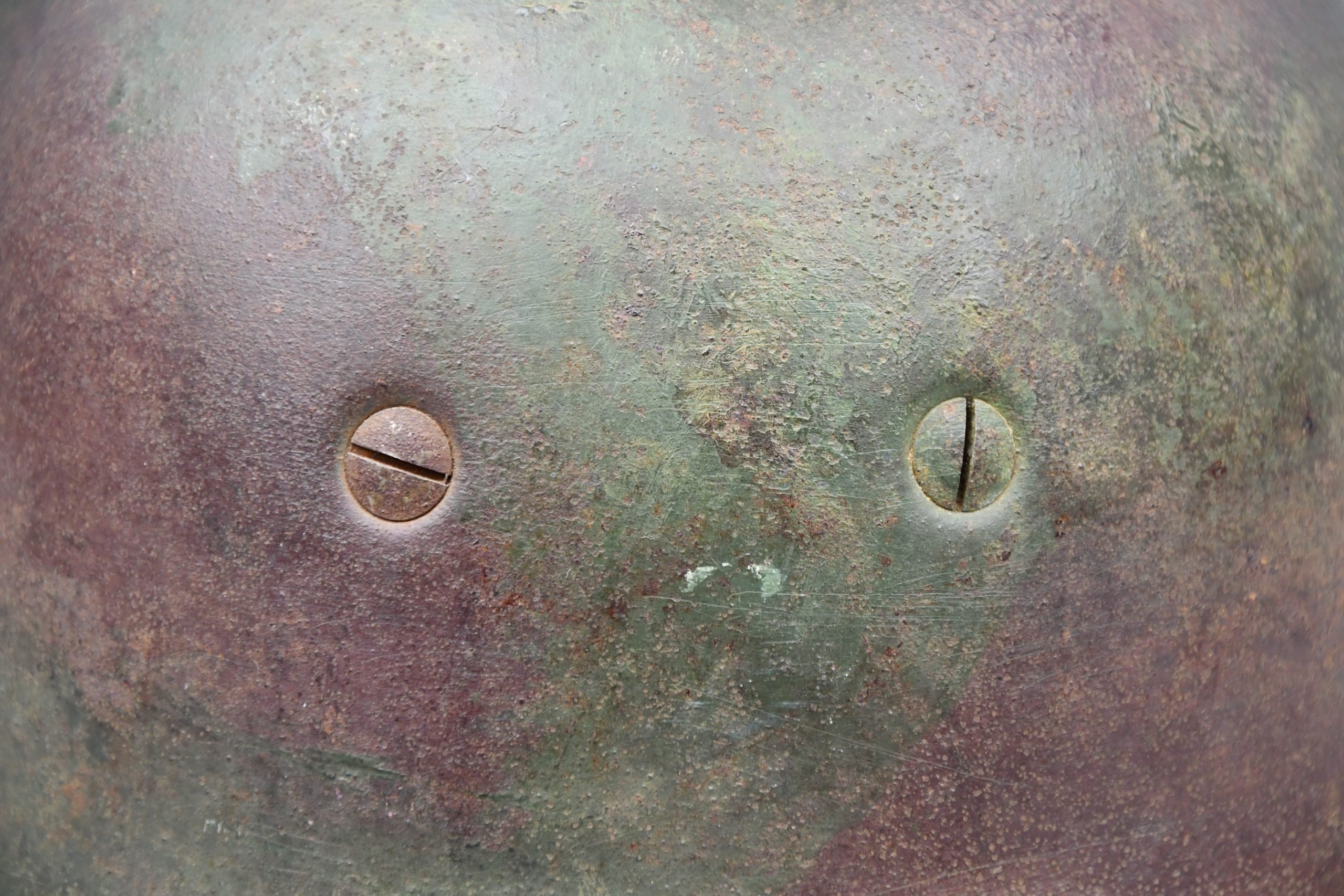 M38 Luftwaffe no decal paratrooper 'Fallschirmjäger' subtle camouflage helmet ckl68 named — image 5