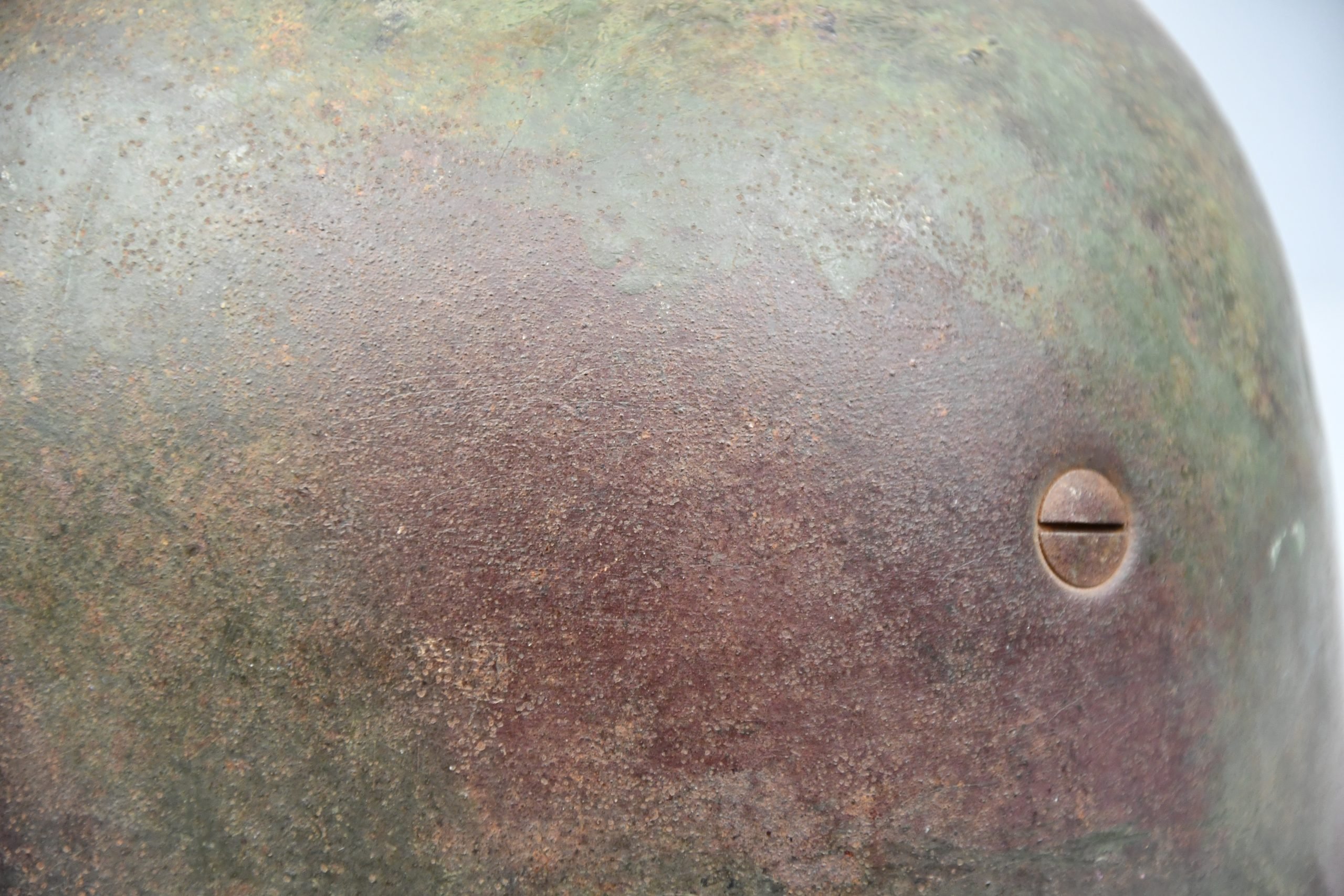 M38 Luftwaffe no decal paratrooper 'Fallschirmjäger' subtle camouflage helmet ckl68 named — image 6