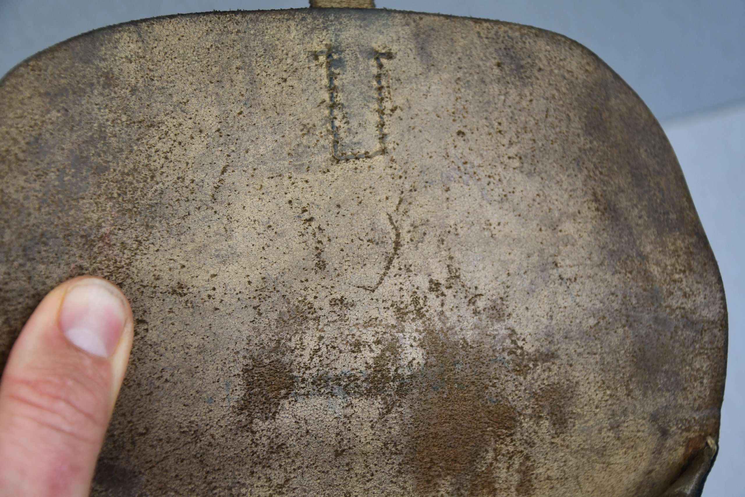 Wehrmacht black leather map case 1942 — image 4