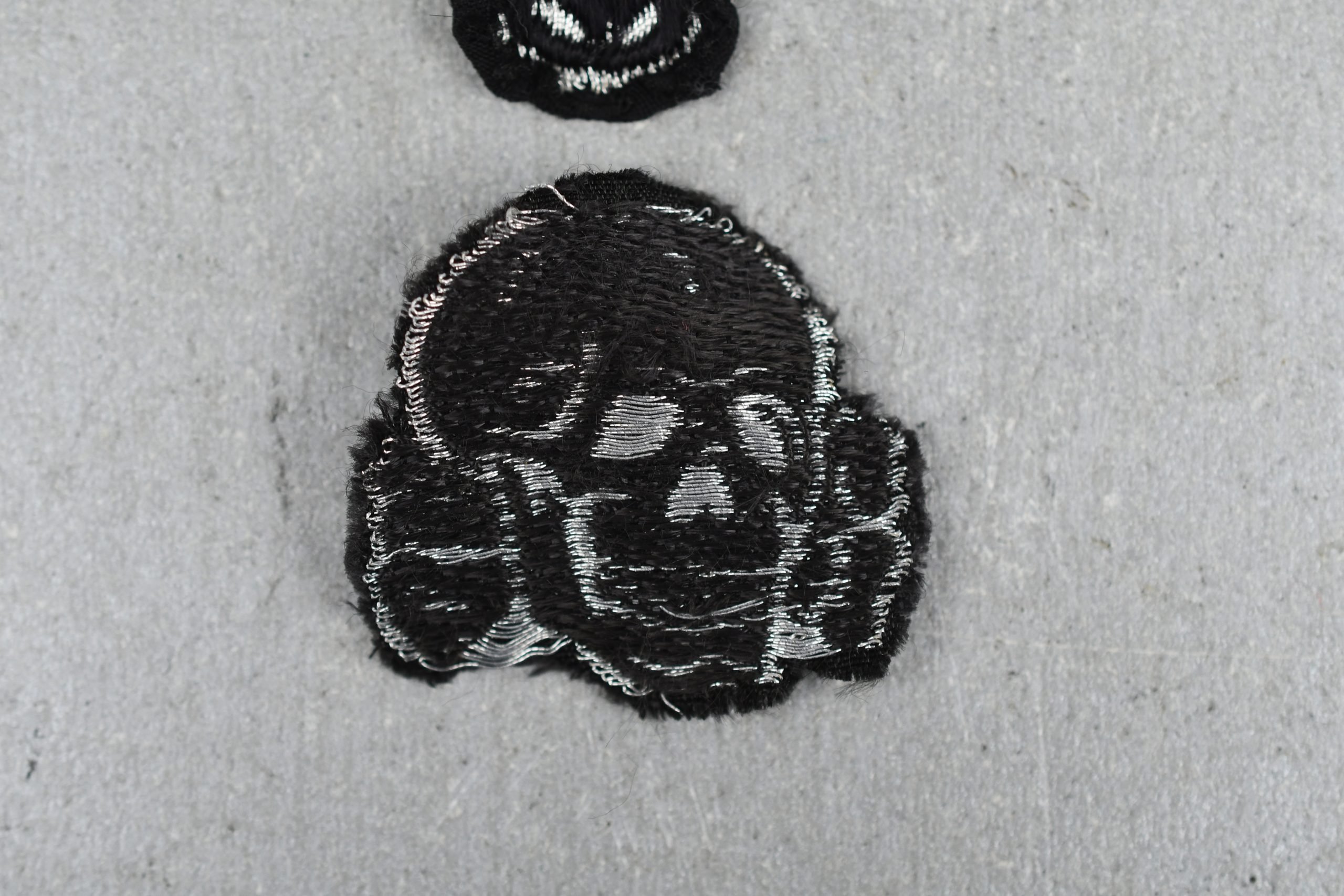 Waffen-SS officer flatwire 'BeVo' cap skull 'Totenkopf'and eagle — image 6