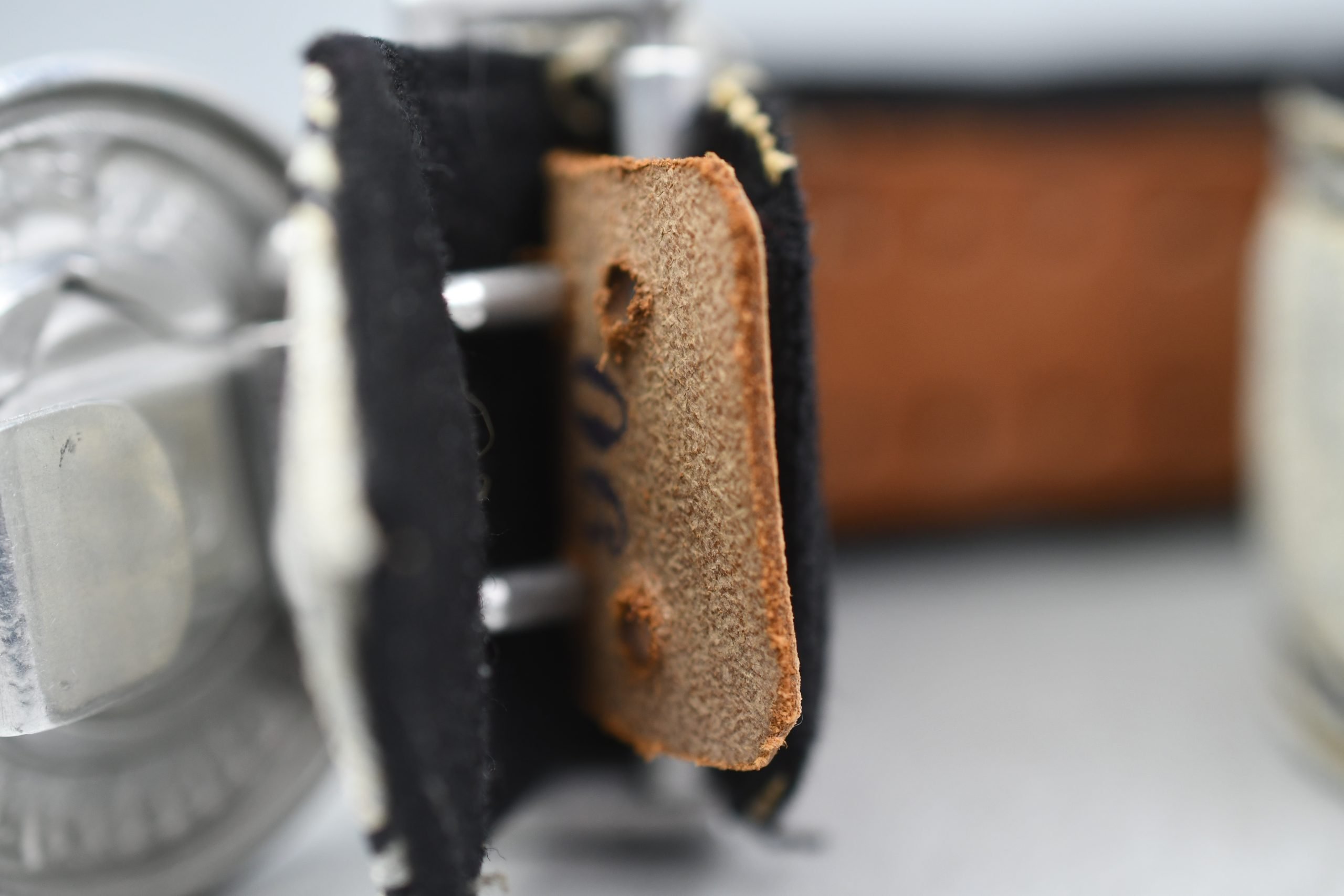 SS officer dress belt 'Feldbinde'with buckle by Overhoff — image 5