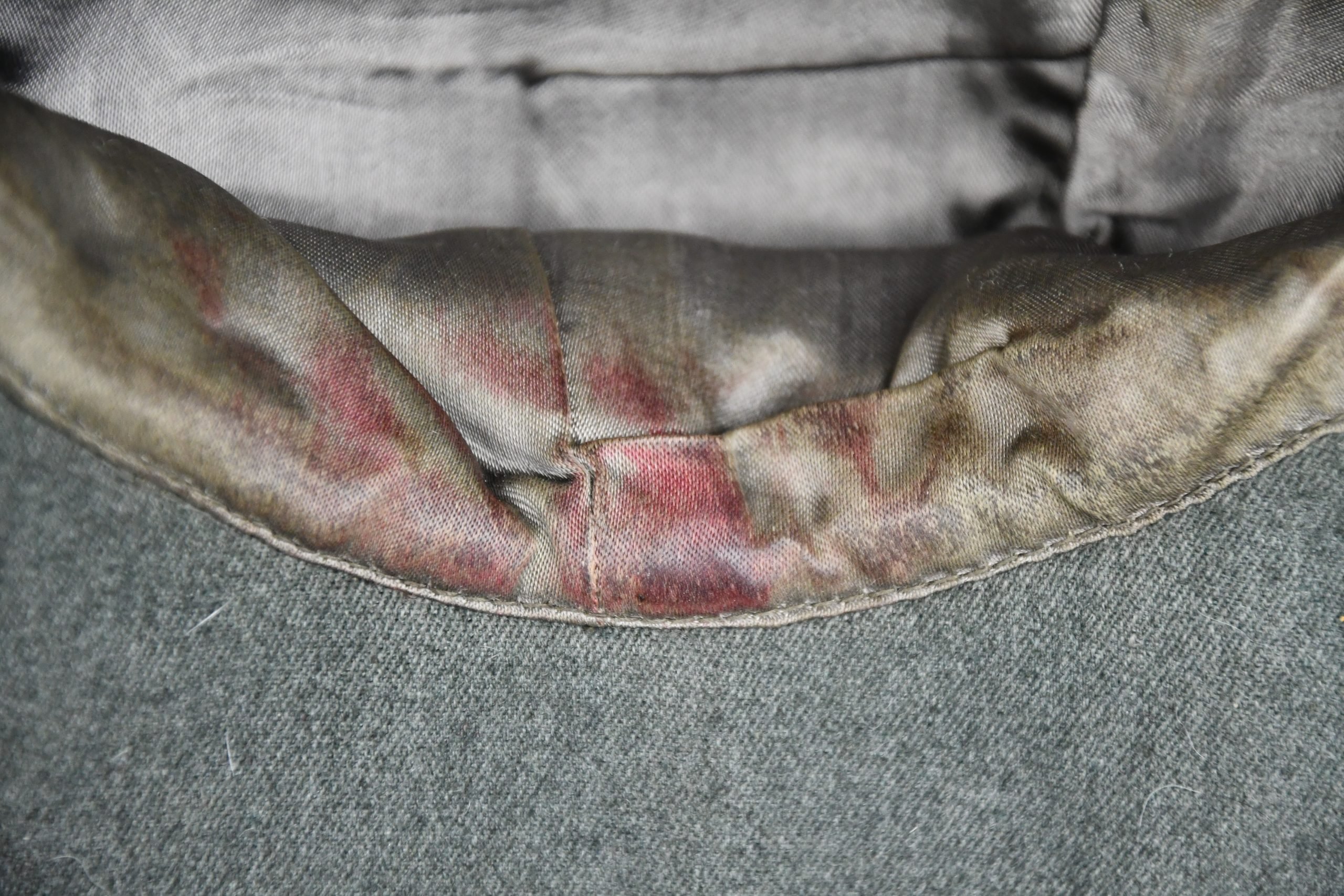 M43 Waffen-SS officers single button field cap in gabardine — image 11