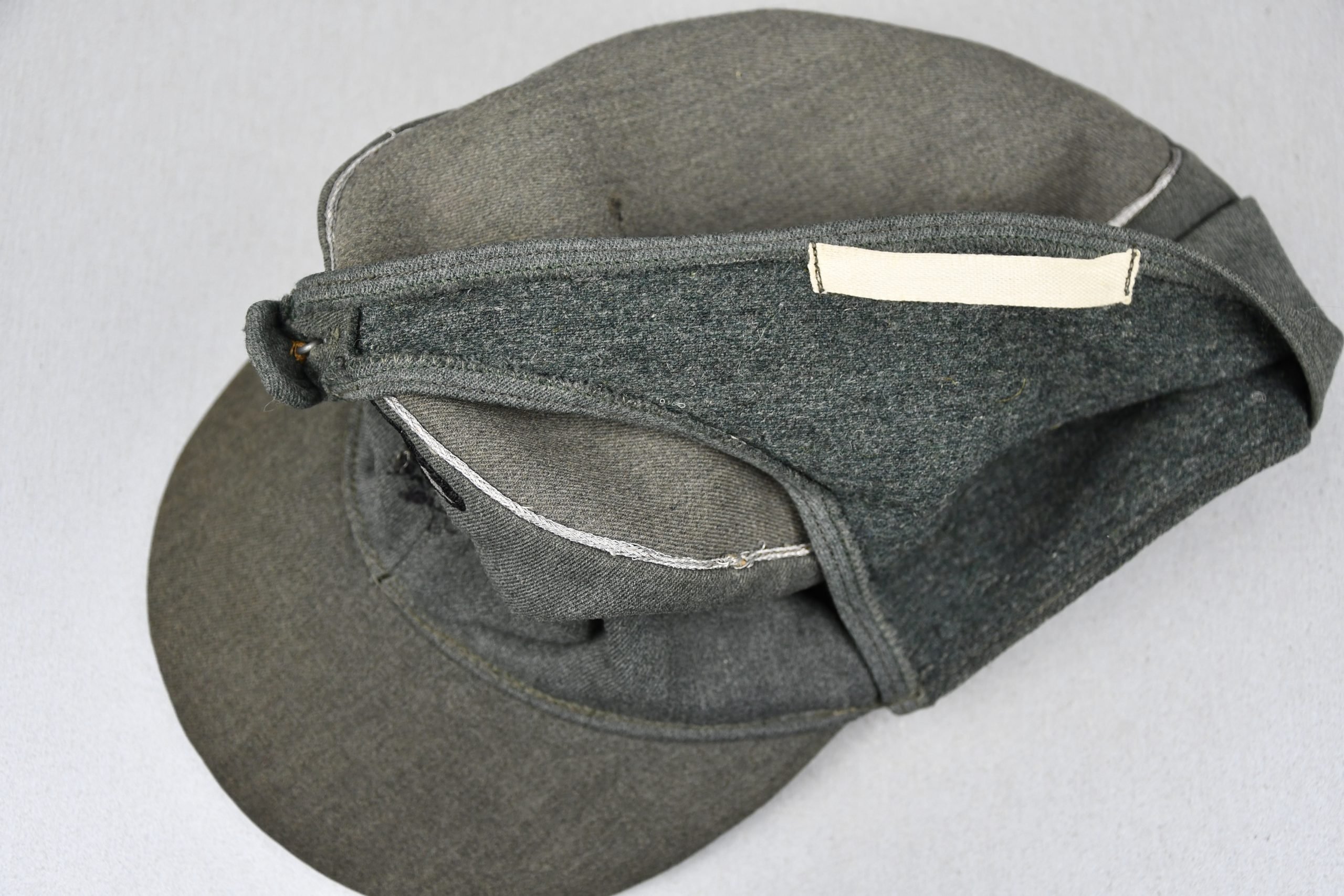 M43 Waffen-SS officers single button field cap in gabardine — image 12