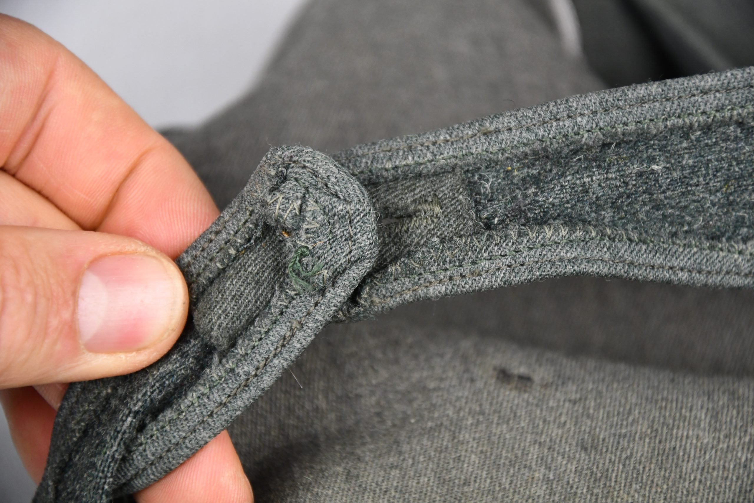 M43 Waffen-SS officers single button field cap in gabardine — image 13