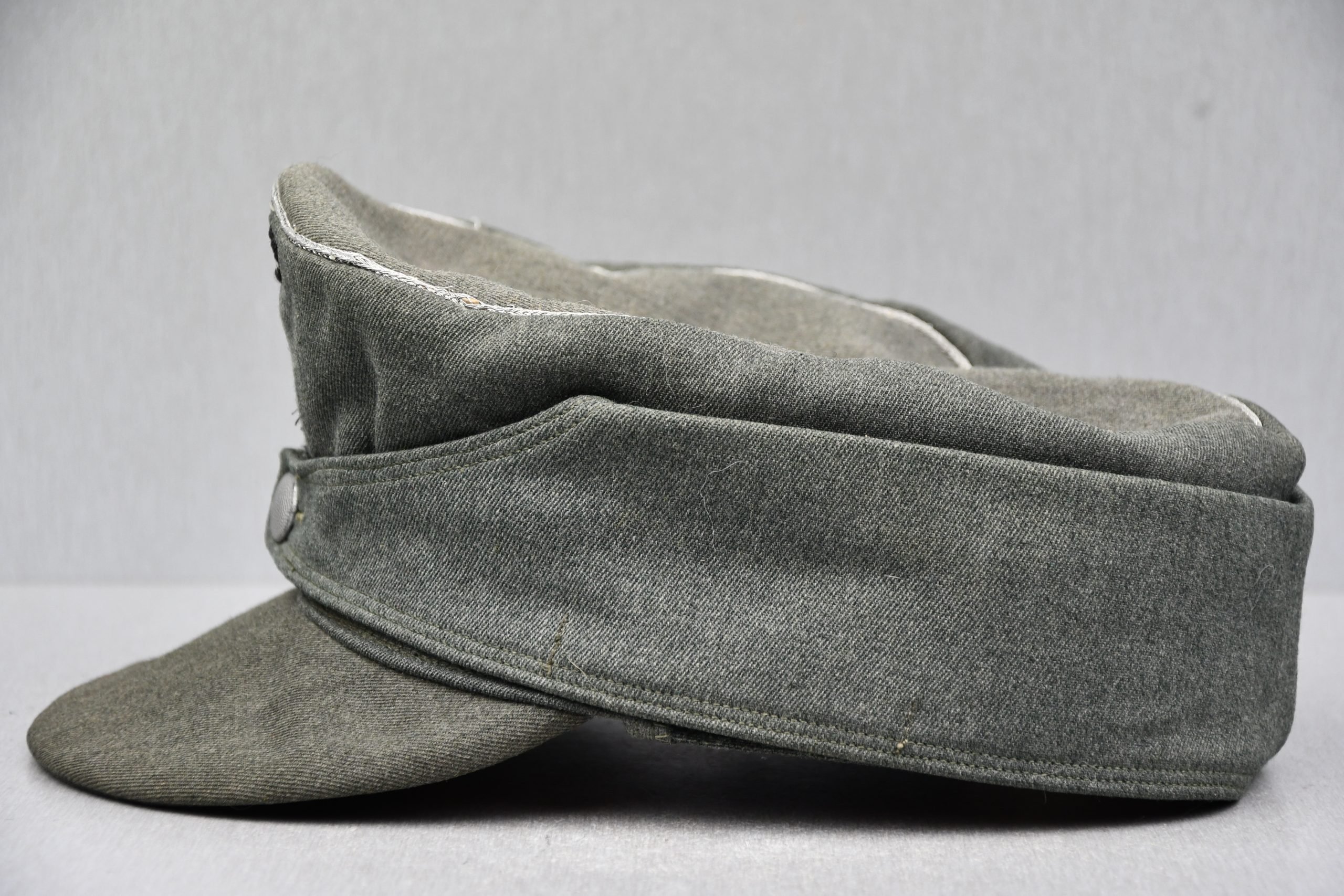 M43 Waffen-SS officers single button field cap in gabardine — image 5
