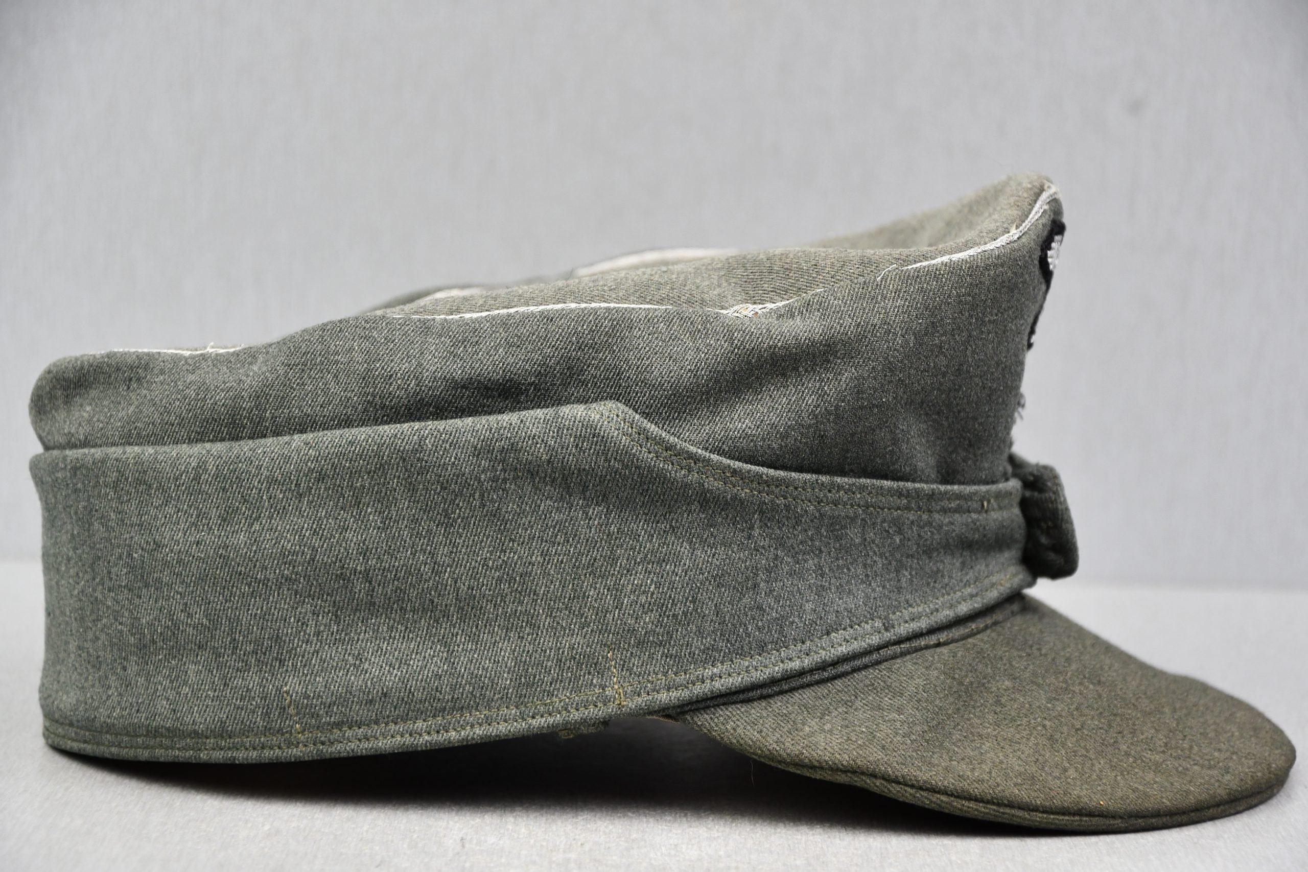 M43 Waffen-SS officers single button field cap in gabardine — image 7