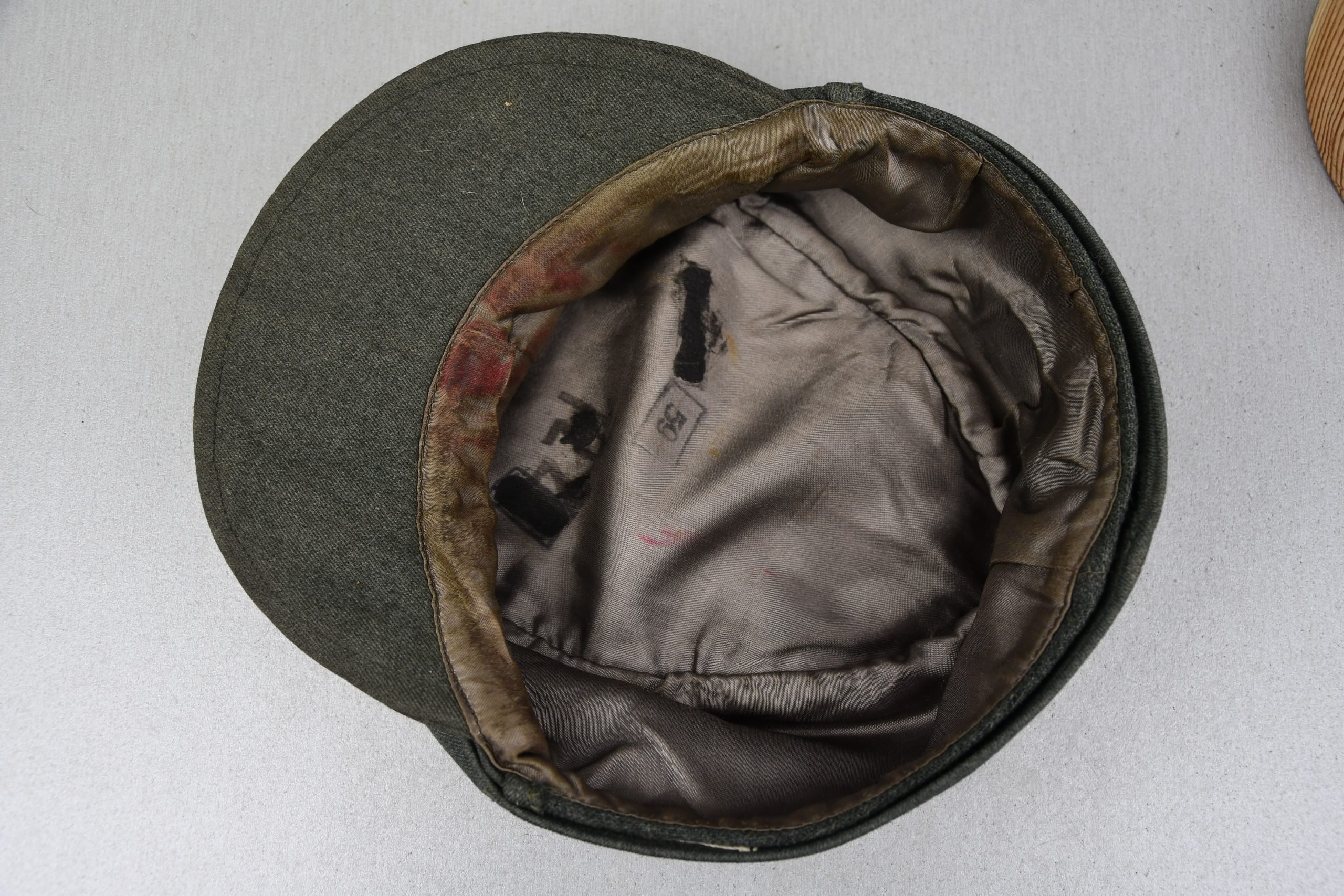 M43 Waffen-SS officers single button field cap in gabardine — image 9