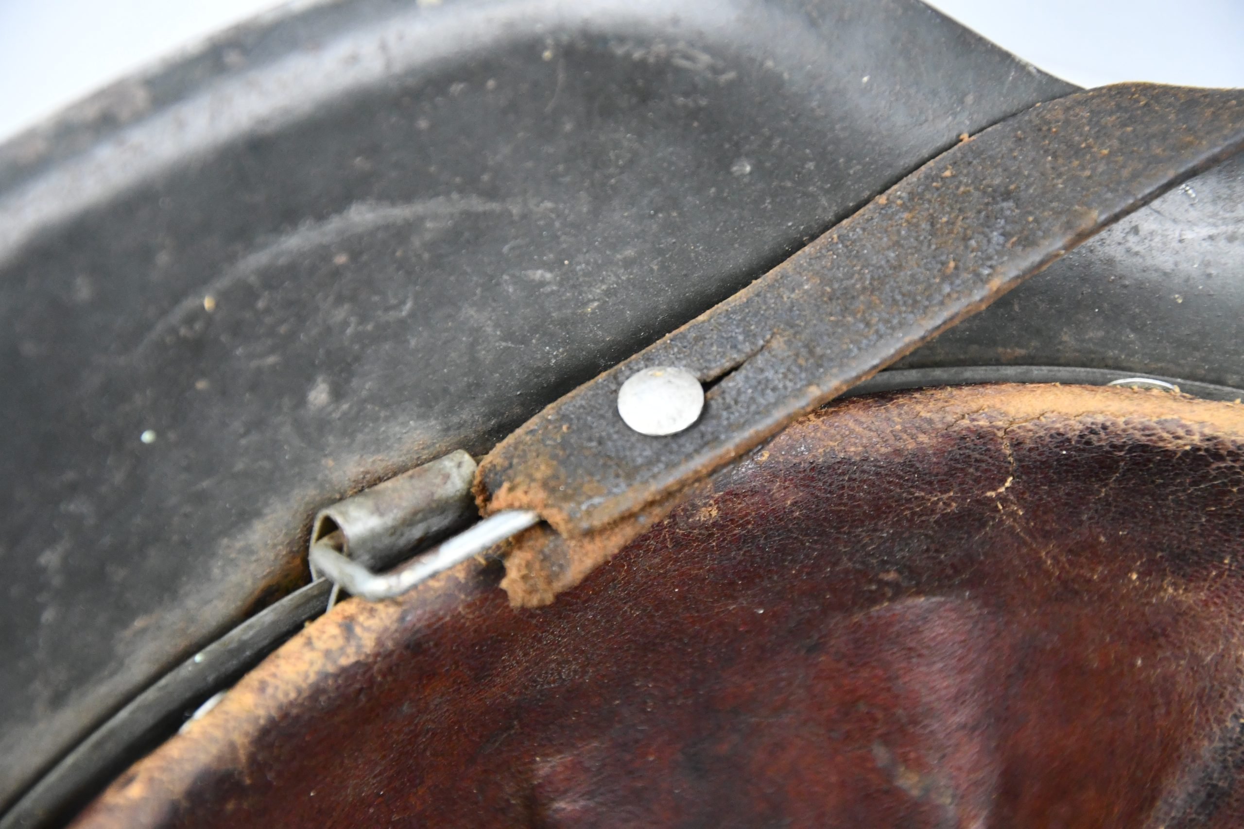 M42 army (Heer) single decal steel helmet hkp66 named — image 11