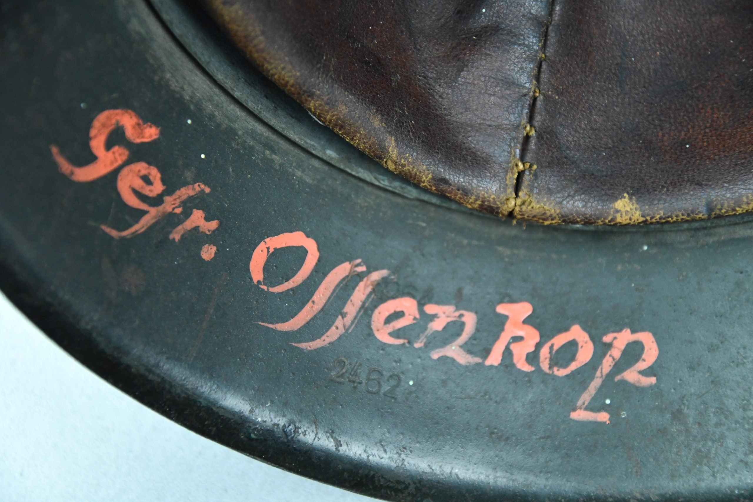 M42 army (Heer) single decal steel helmet hkp66 named — image 14