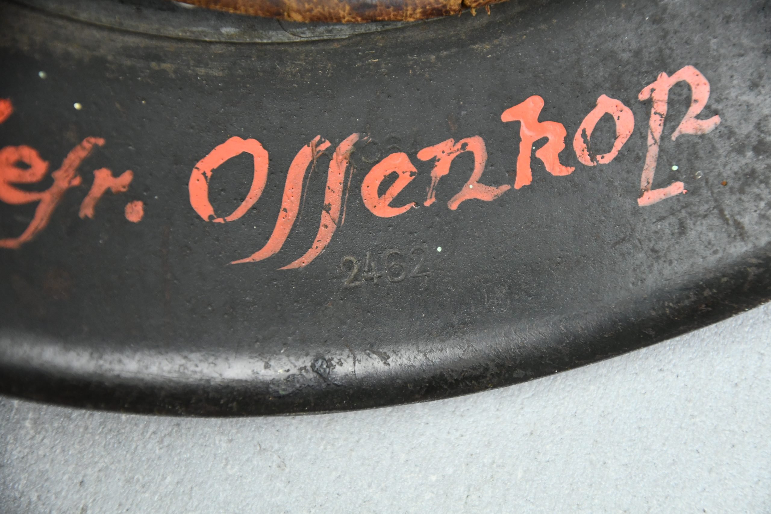 M42 army (Heer) single decal steel helmet hkp66 named — image 15