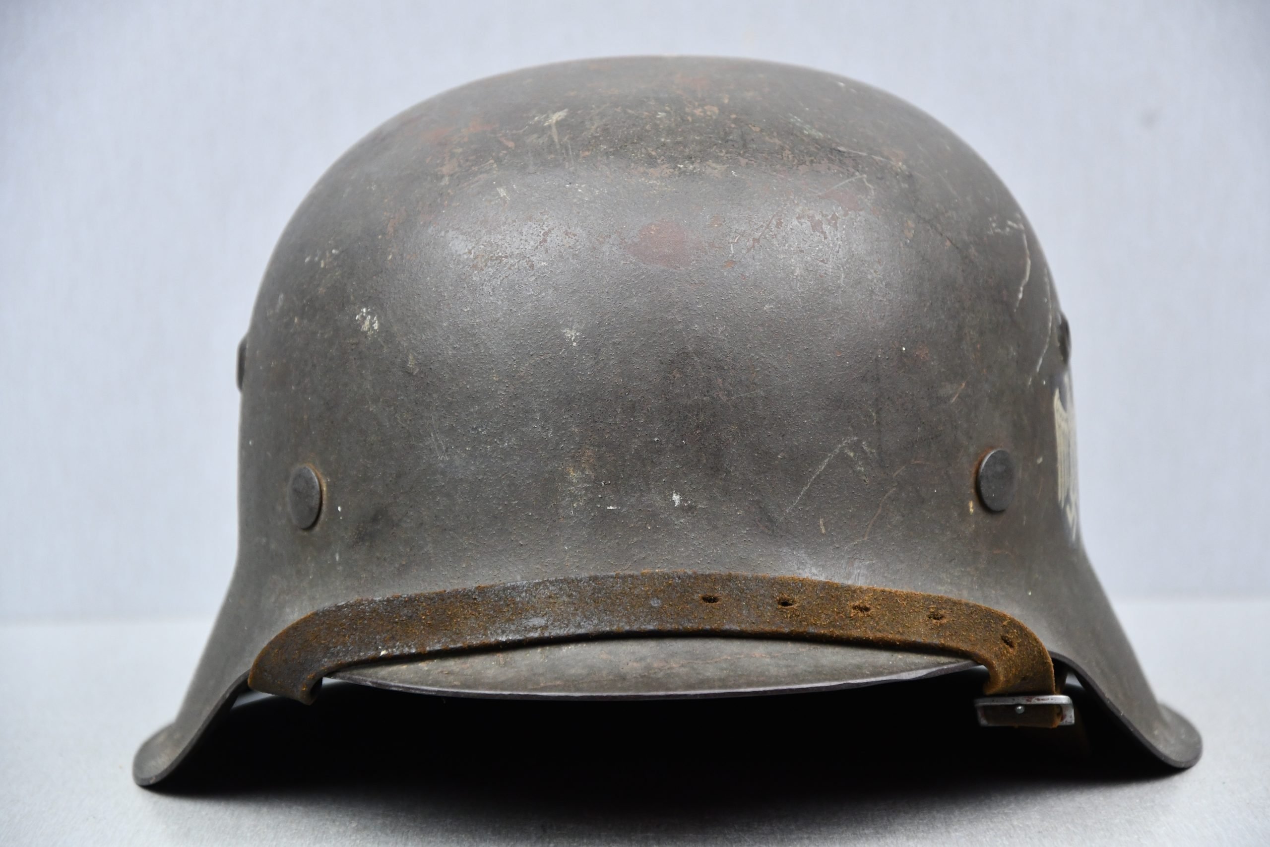 M42 army (Heer) single decal steel helmet hkp66 named — image 3