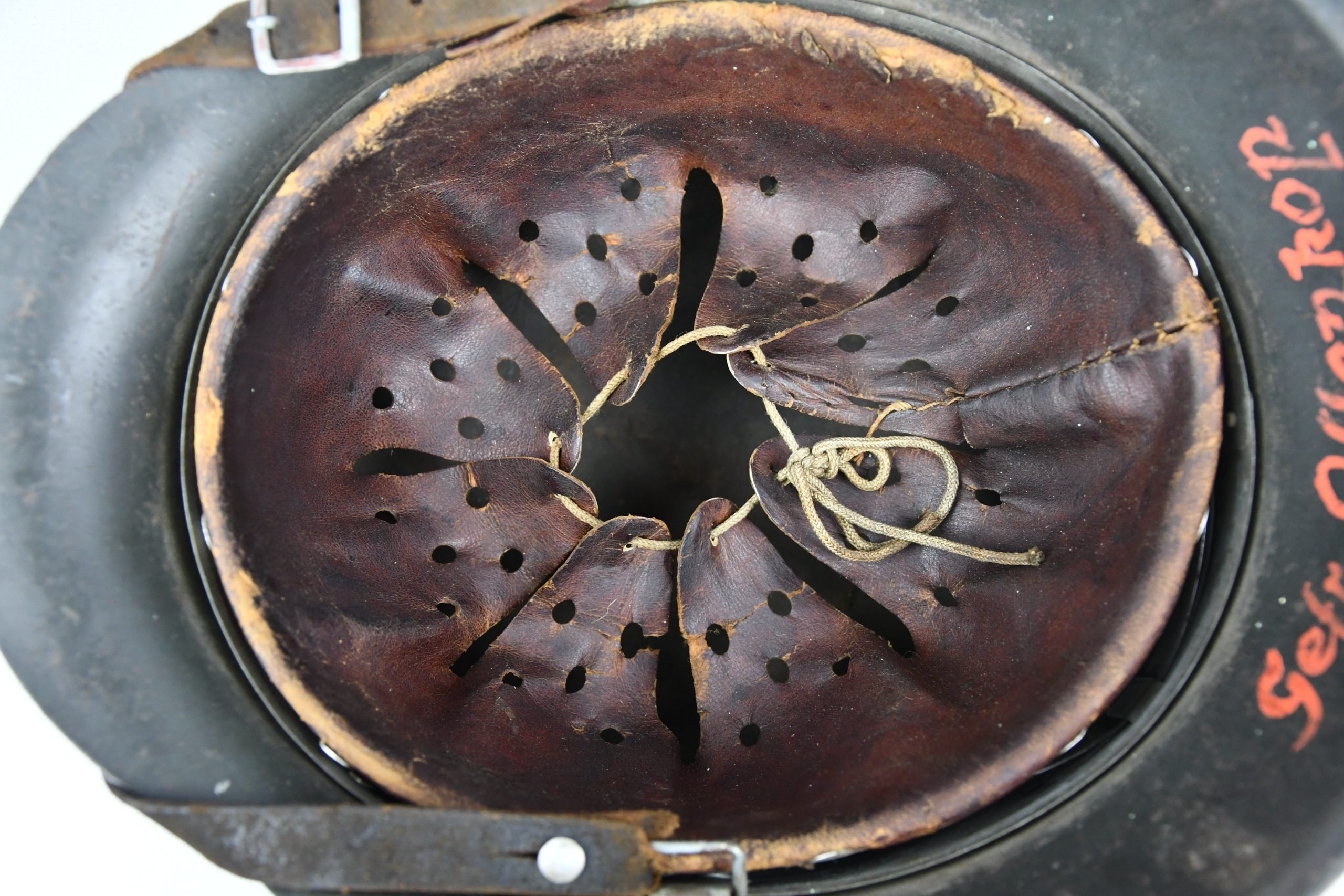 M42 army (Heer) single decal steel helmet hkp66 named — image 9