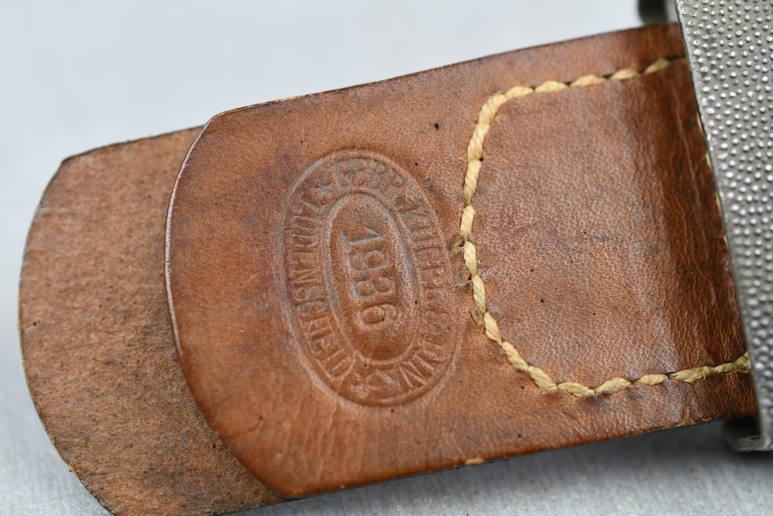 Army (Heer) alumium belt buckle by Gebr. Kugel & Fink 1936 — image 3