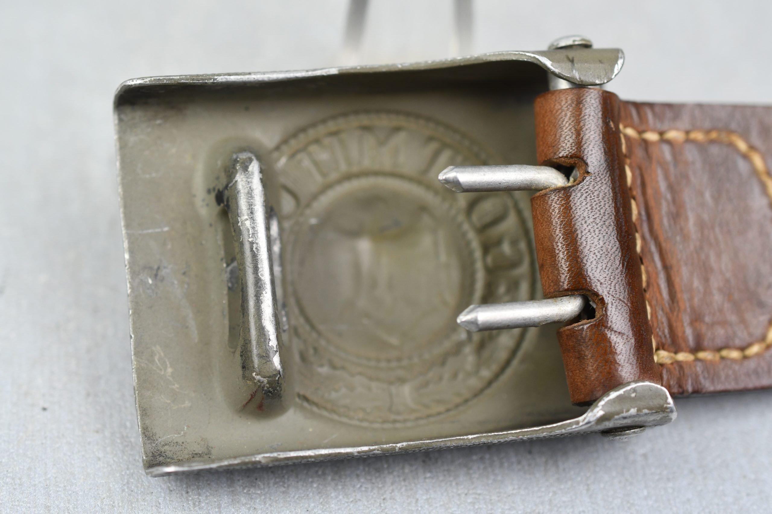 Army (Heer) alumium belt buckle by Gebr. Kugel & Fink 1936 — image 5