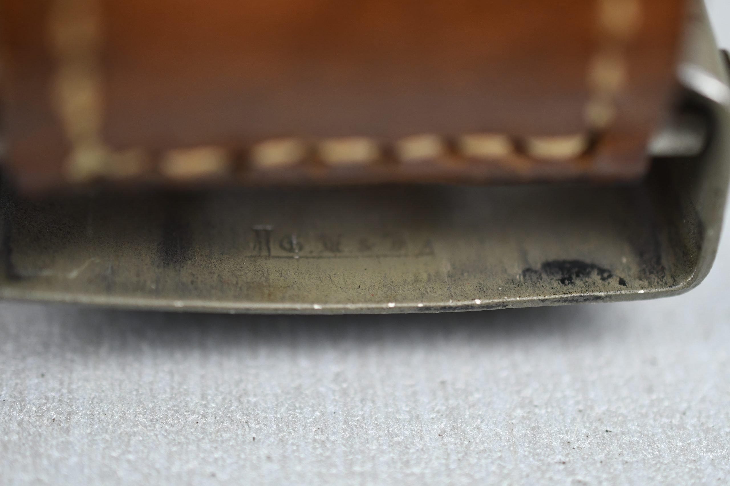 Army (Heer) alumium belt buckle by Gebr. Kugel & Fink 1936 — image 6