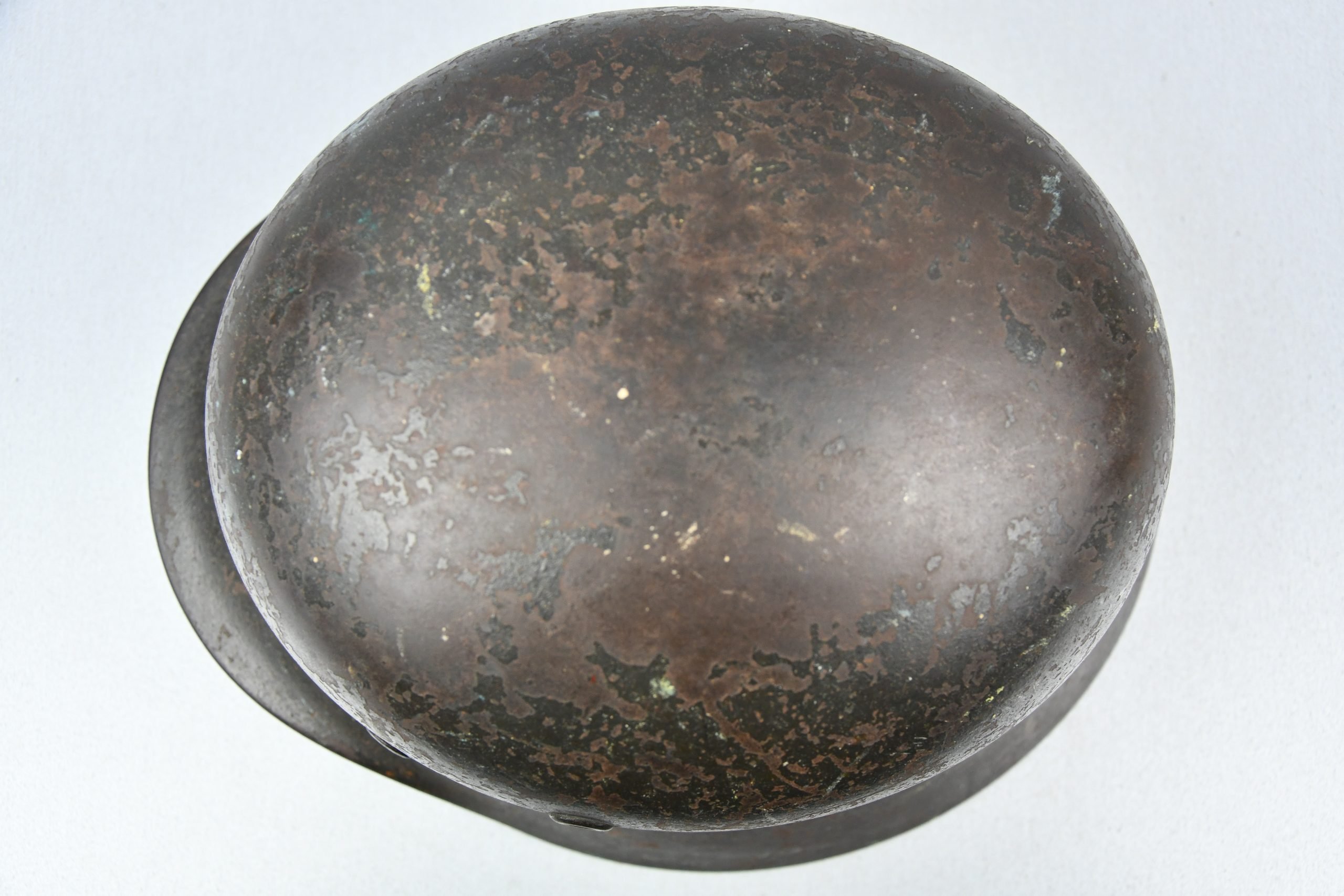 M40 army (Heer) single decal steel helmet Q66 — image 7