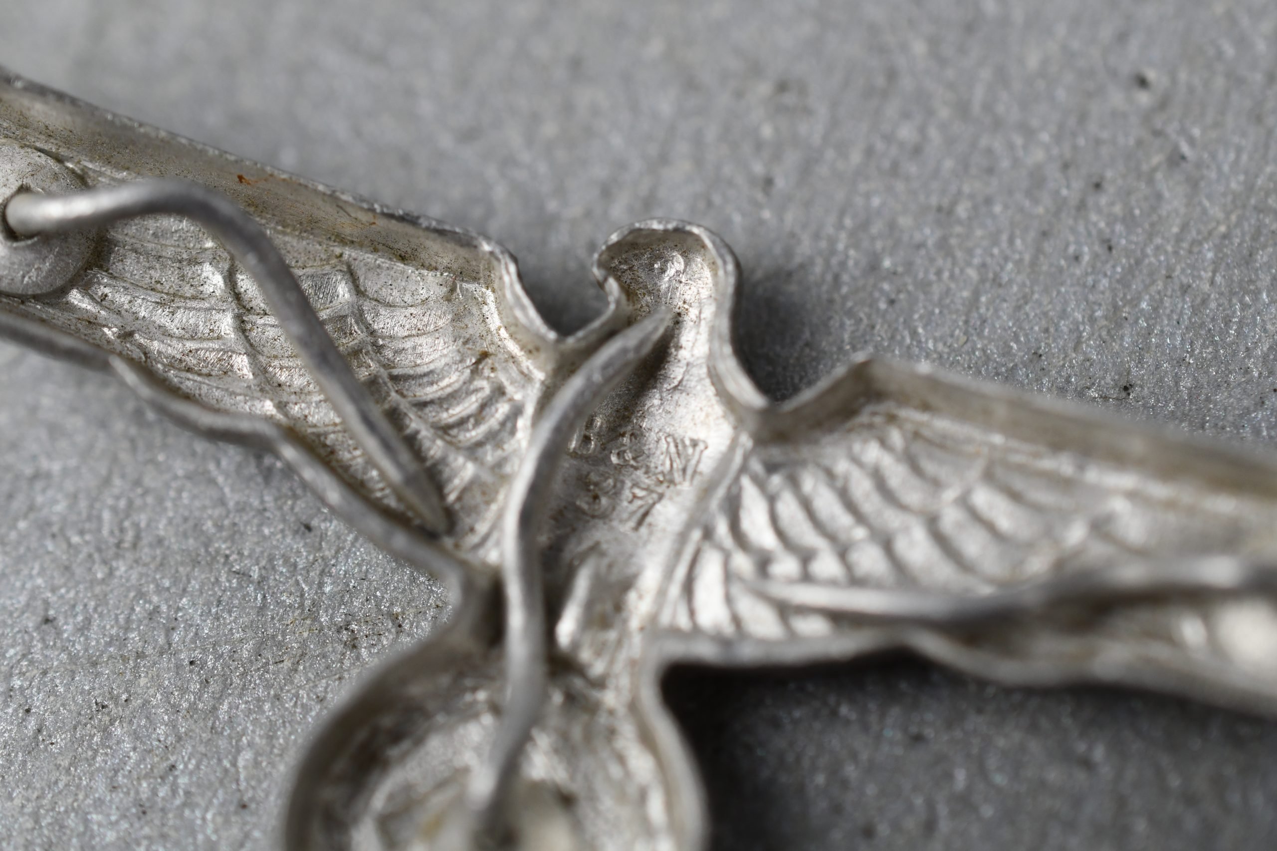 Army (Heer) aluminum visor cap eagle by B&N 1937 — image 3