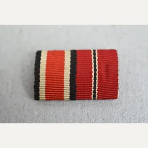 Two piece ribbon bar Iron Cross second class and Eastern …
