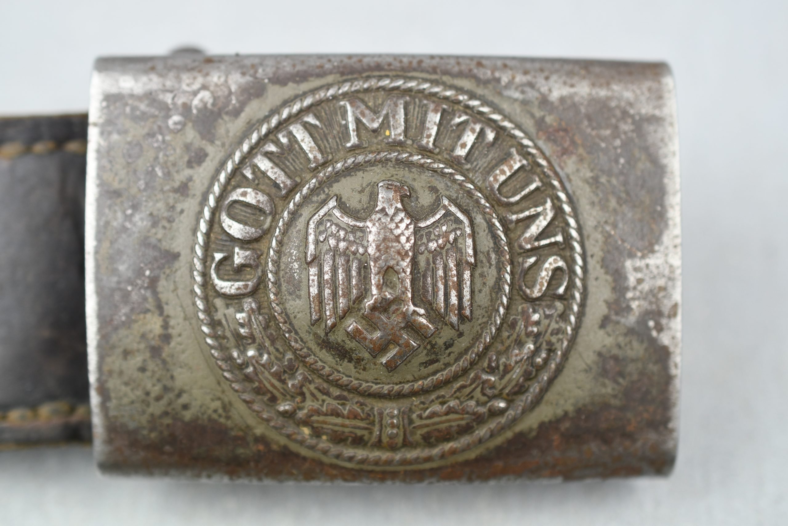 Army (Heer) belt buckle by F.W. Assmann & Söhne 1940 — image 2