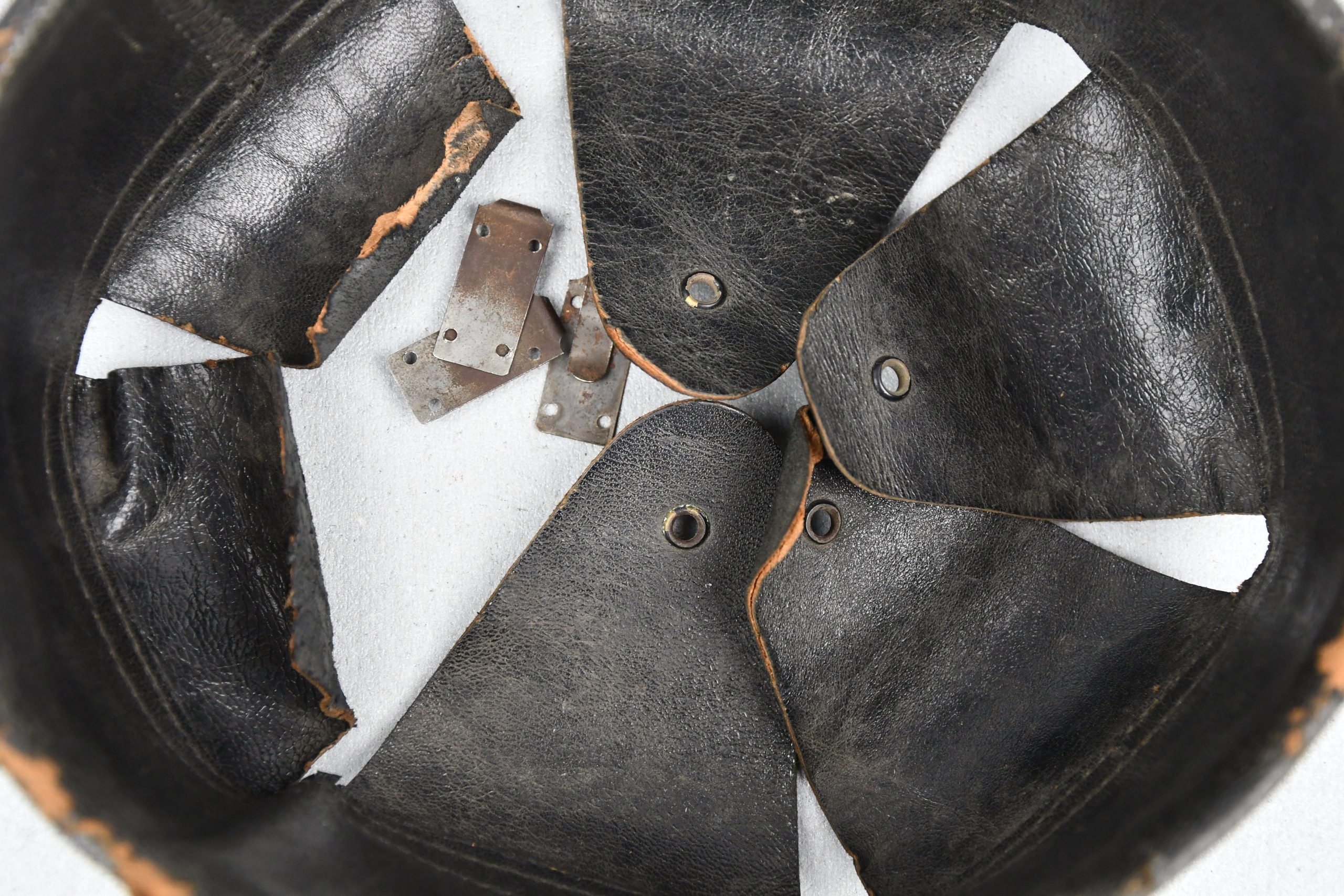 M31 Adrian helmet liner marked T.M.B — image 2