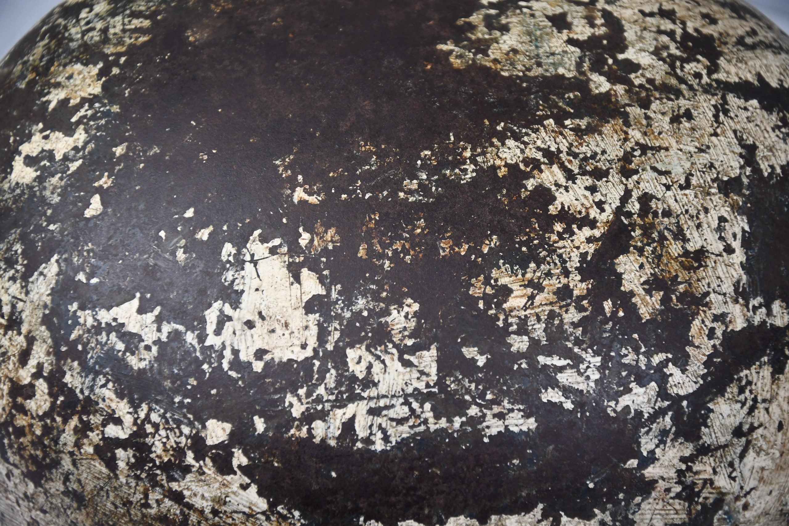 M40 Luftwaffe white winter camouflage helmet ET64 — image 11