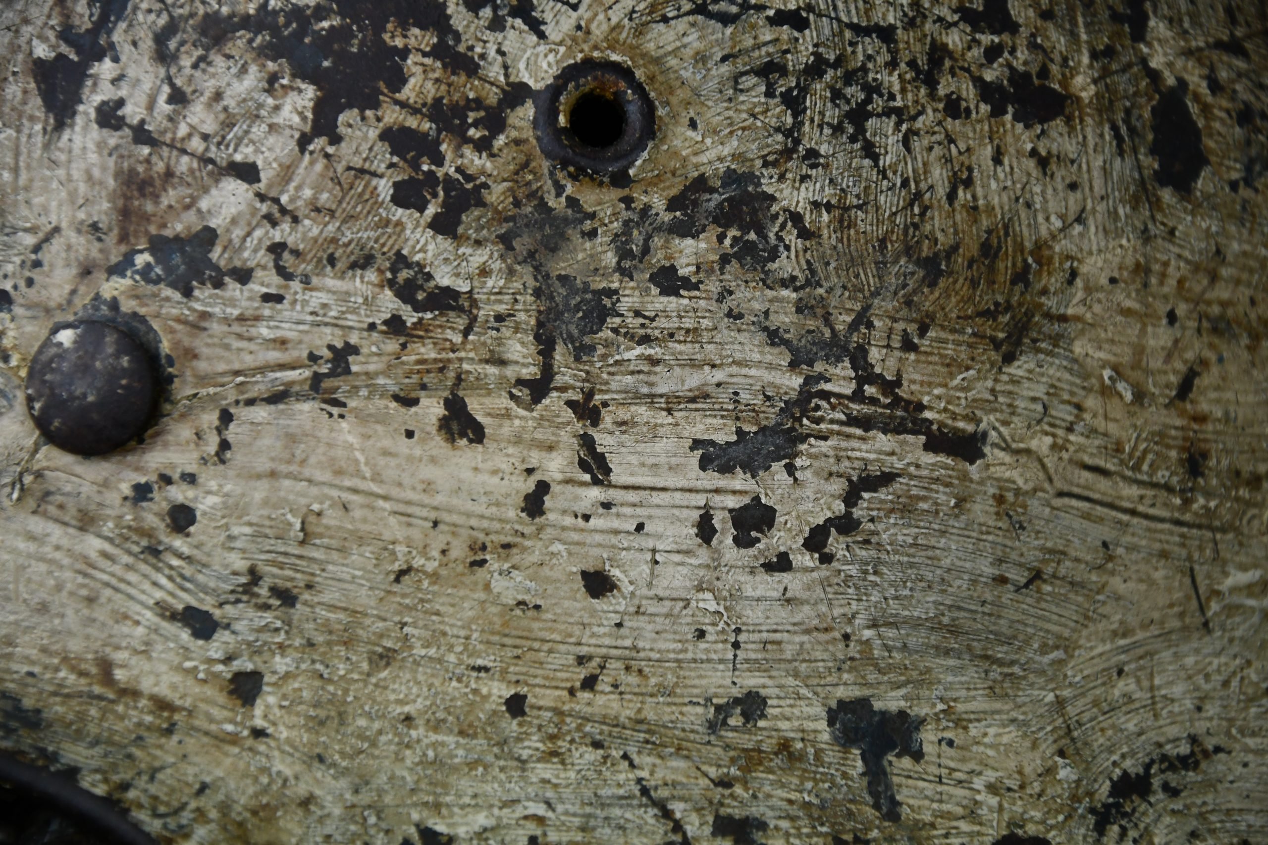 M40 Luftwaffe white winter camouflage helmet ET64 — image 13