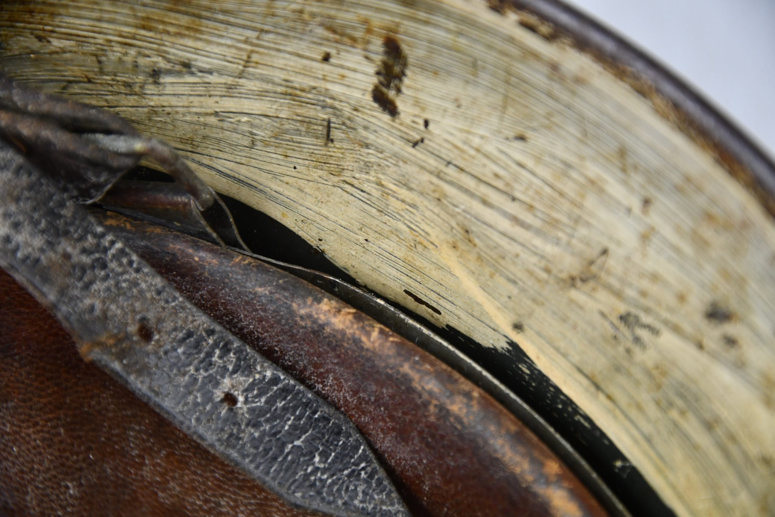 M40 Luftwaffe white winter camouflage helmet ET64 — image 19
