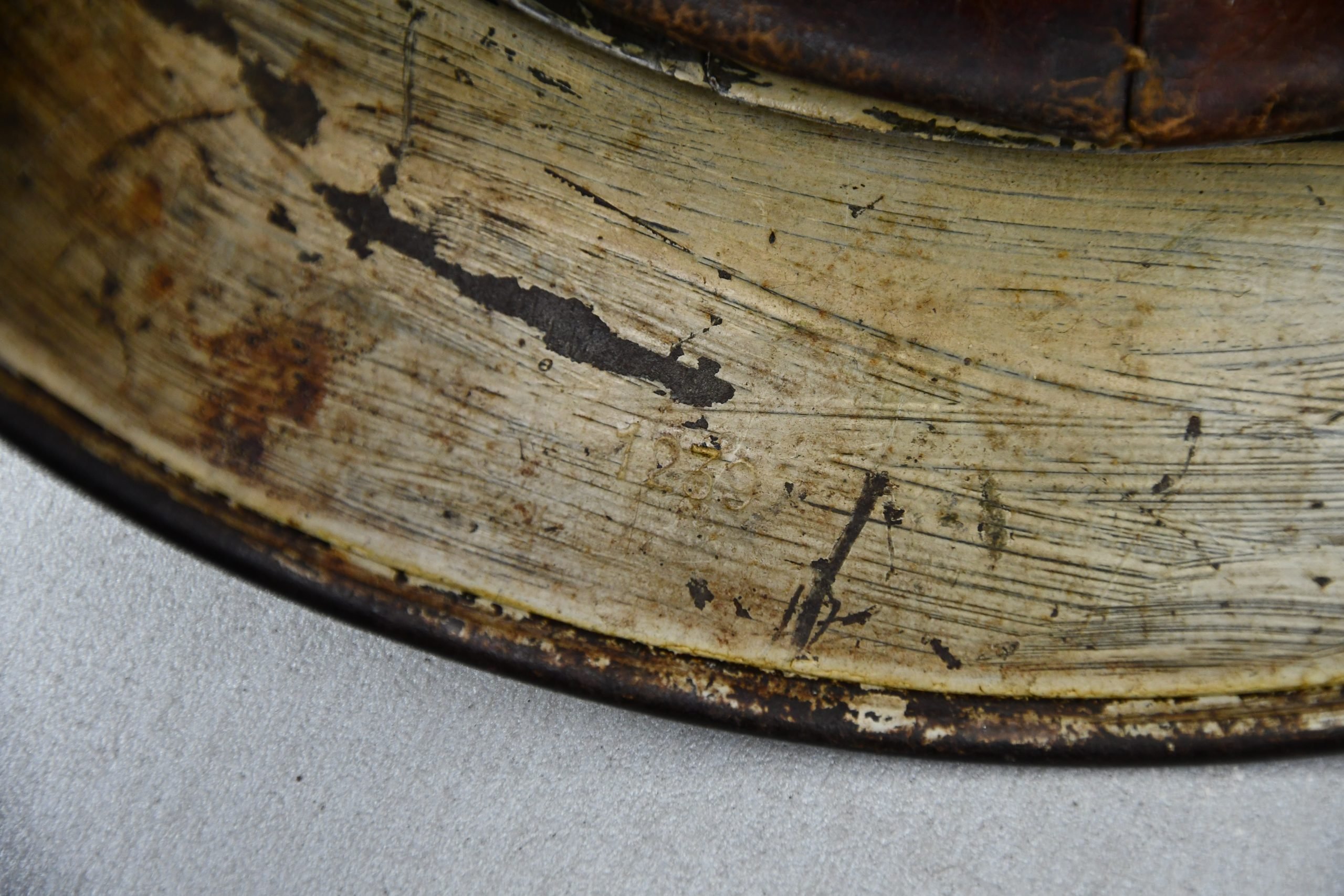 M40 Luftwaffe white winter camouflage helmet ET64 — image 21