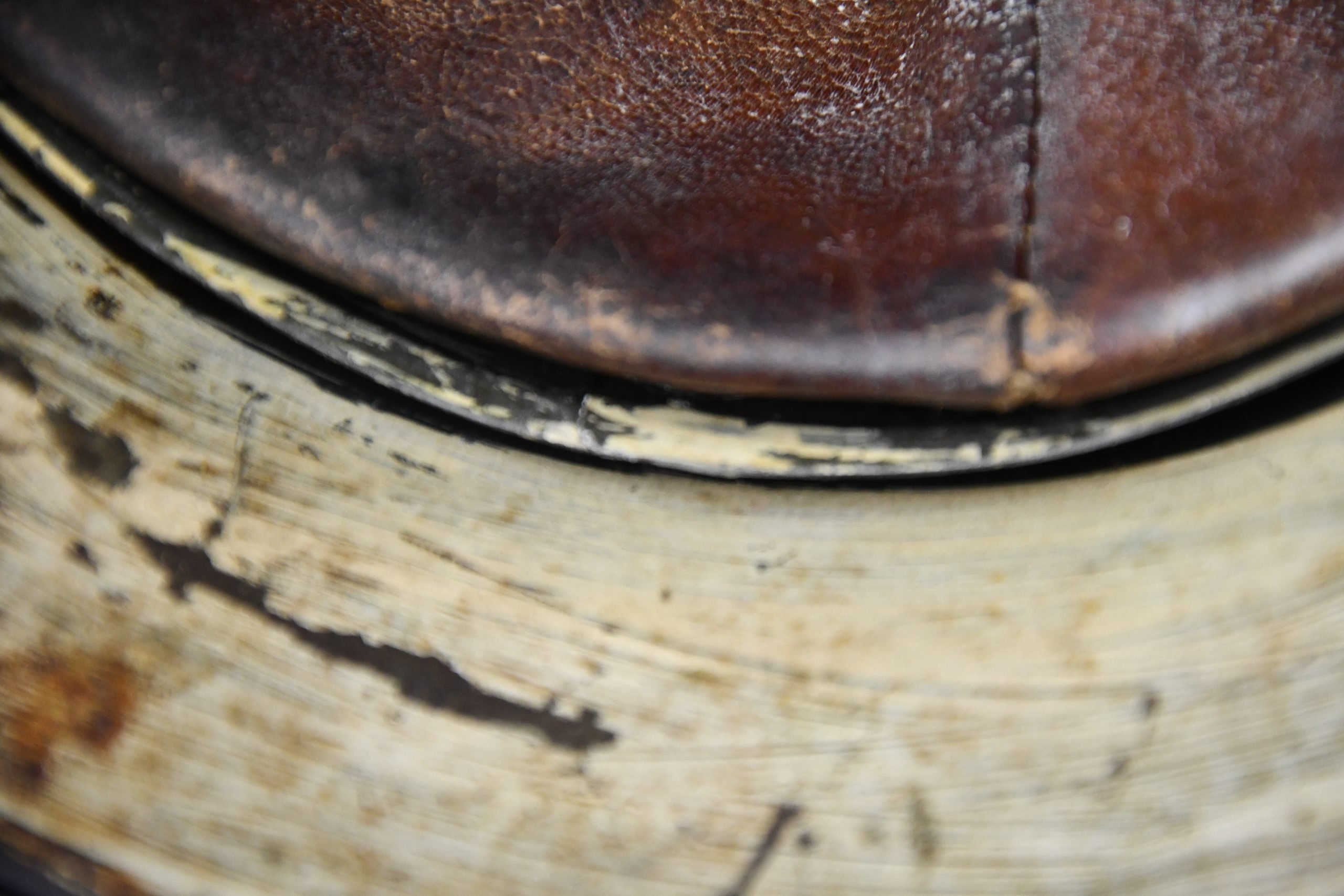 M40 Luftwaffe white winter camouflage helmet ET64 — image 22