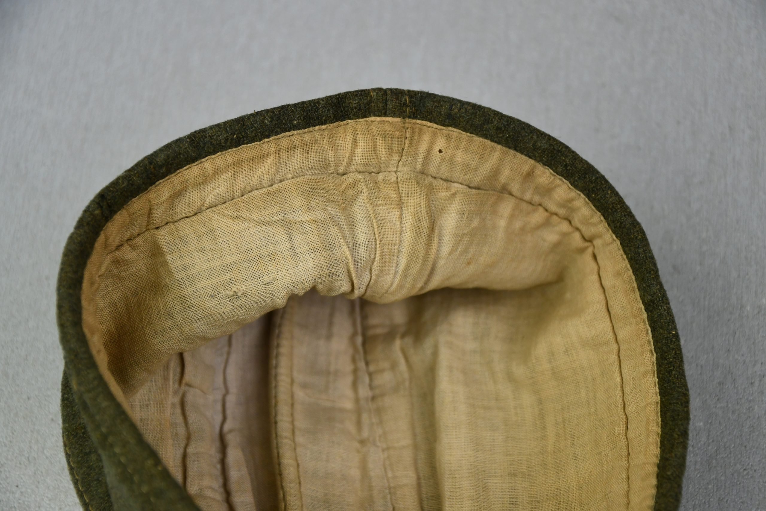 Kriegsmarine coastal artillery overseas cap made in occupied France — image 10