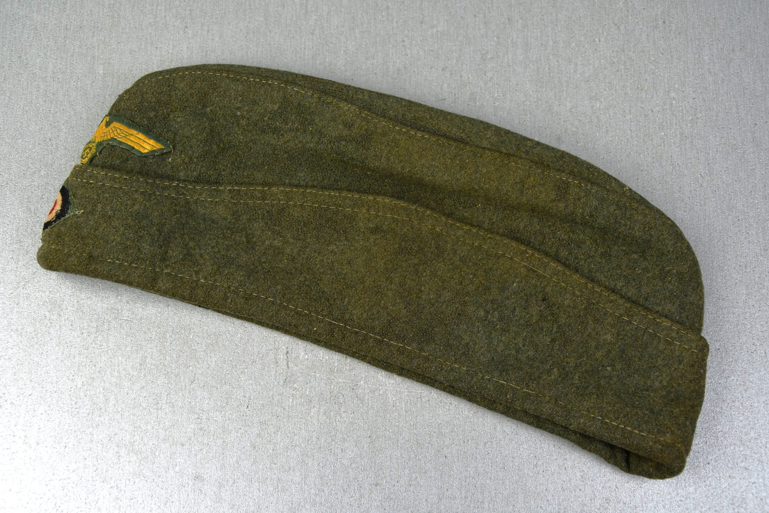 Kriegsmarine coastal artillery overseas cap made in occupied France — image 5