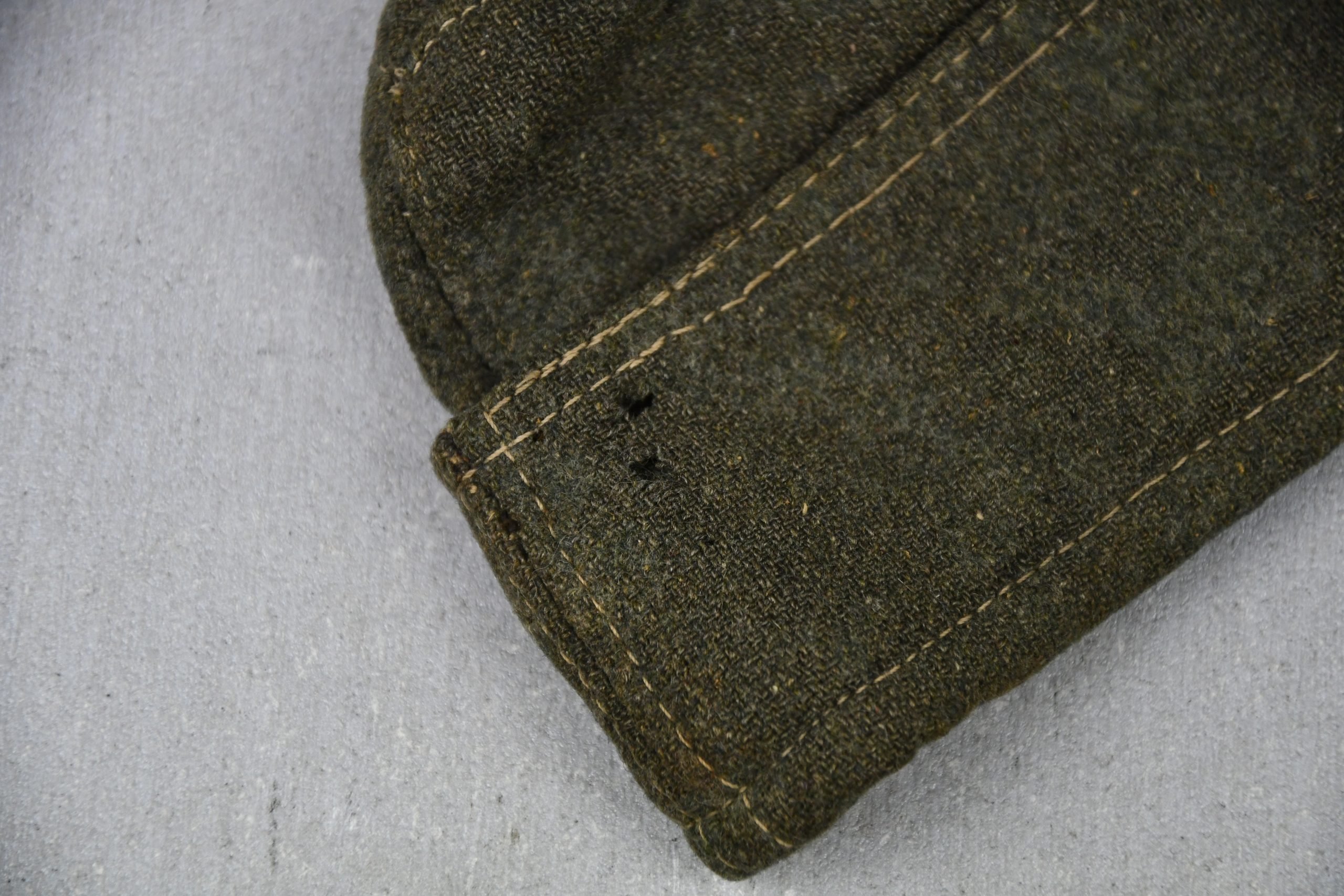 Kriegsmarine coastal artillery overseas cap made in occupied France — image 7