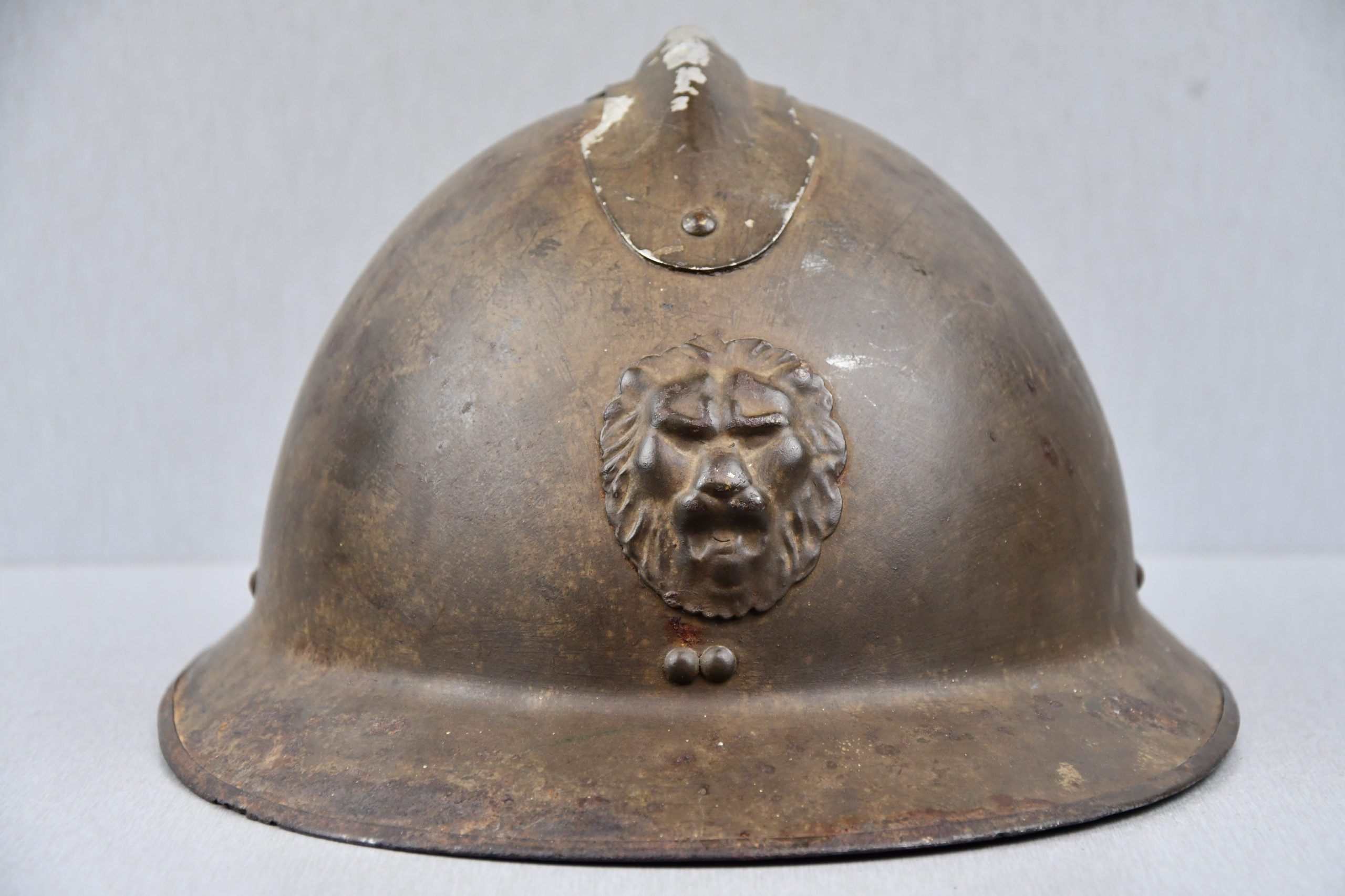 WW2 M1931 Belgian Adrian helmet by Lescaut big size 61 — image 3