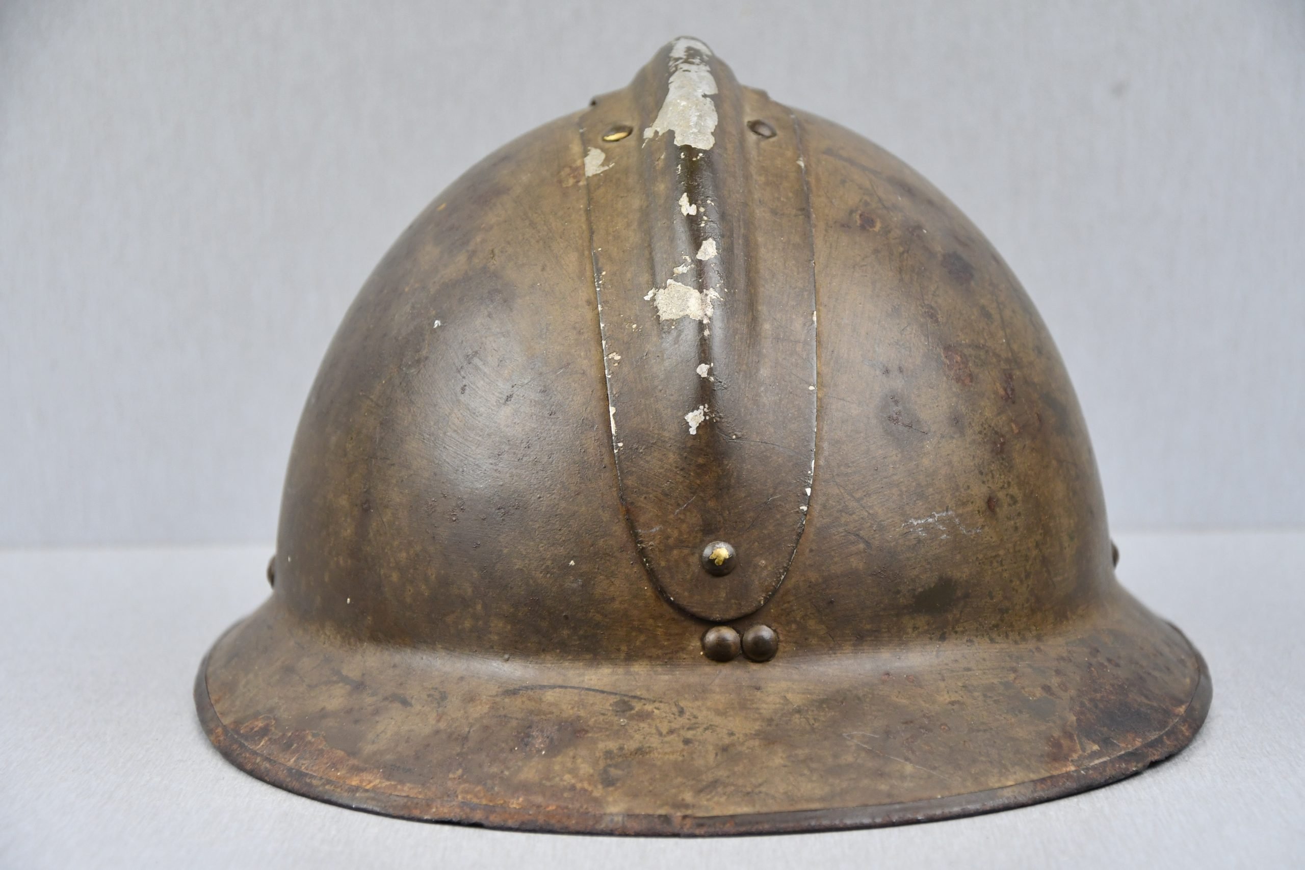 WW2 M1931 Belgian Adrian helmet by Lescaut big size 61 — image 5