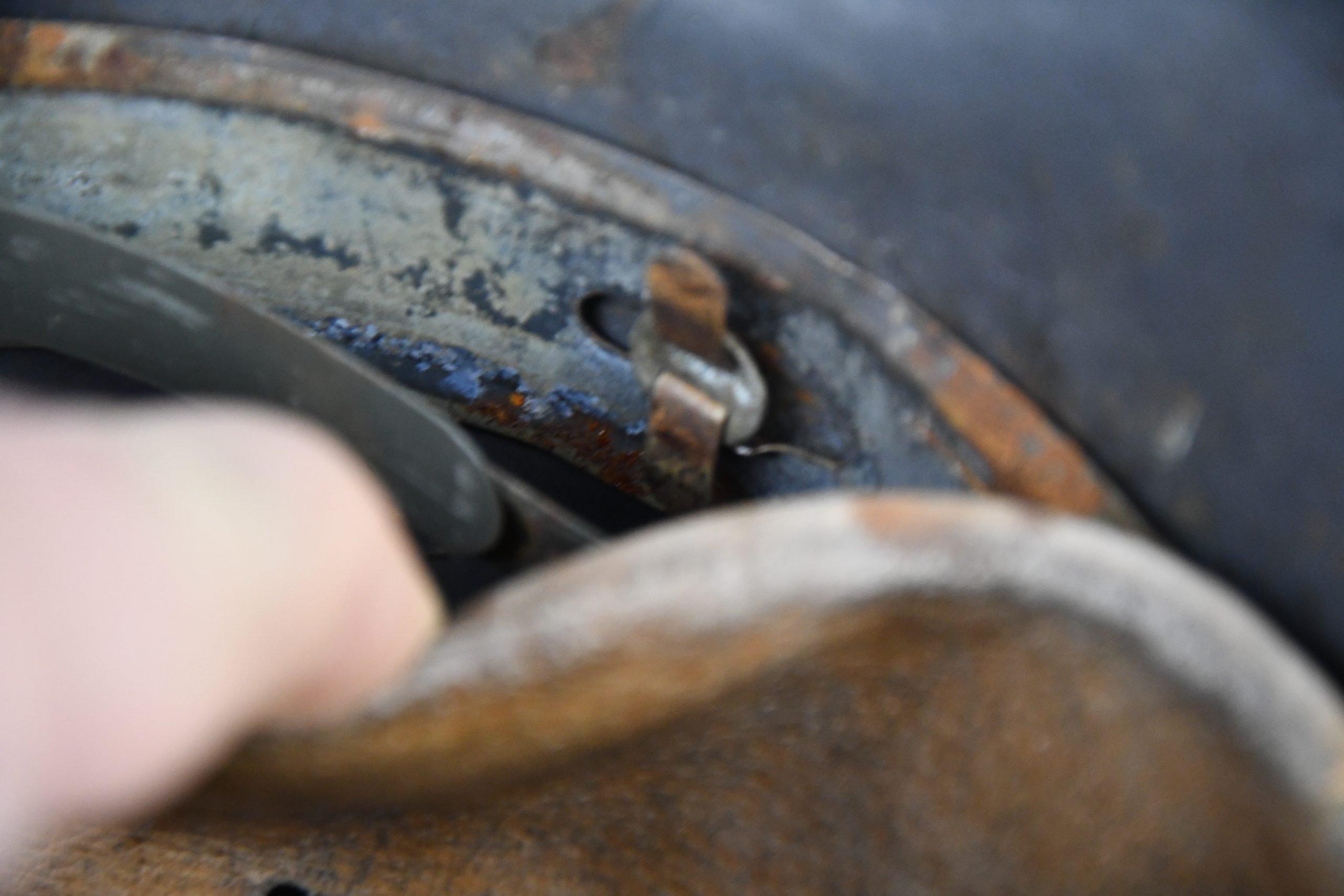 M40 Heer/Waffen-SS no decal steel helmet Q66 — image 13