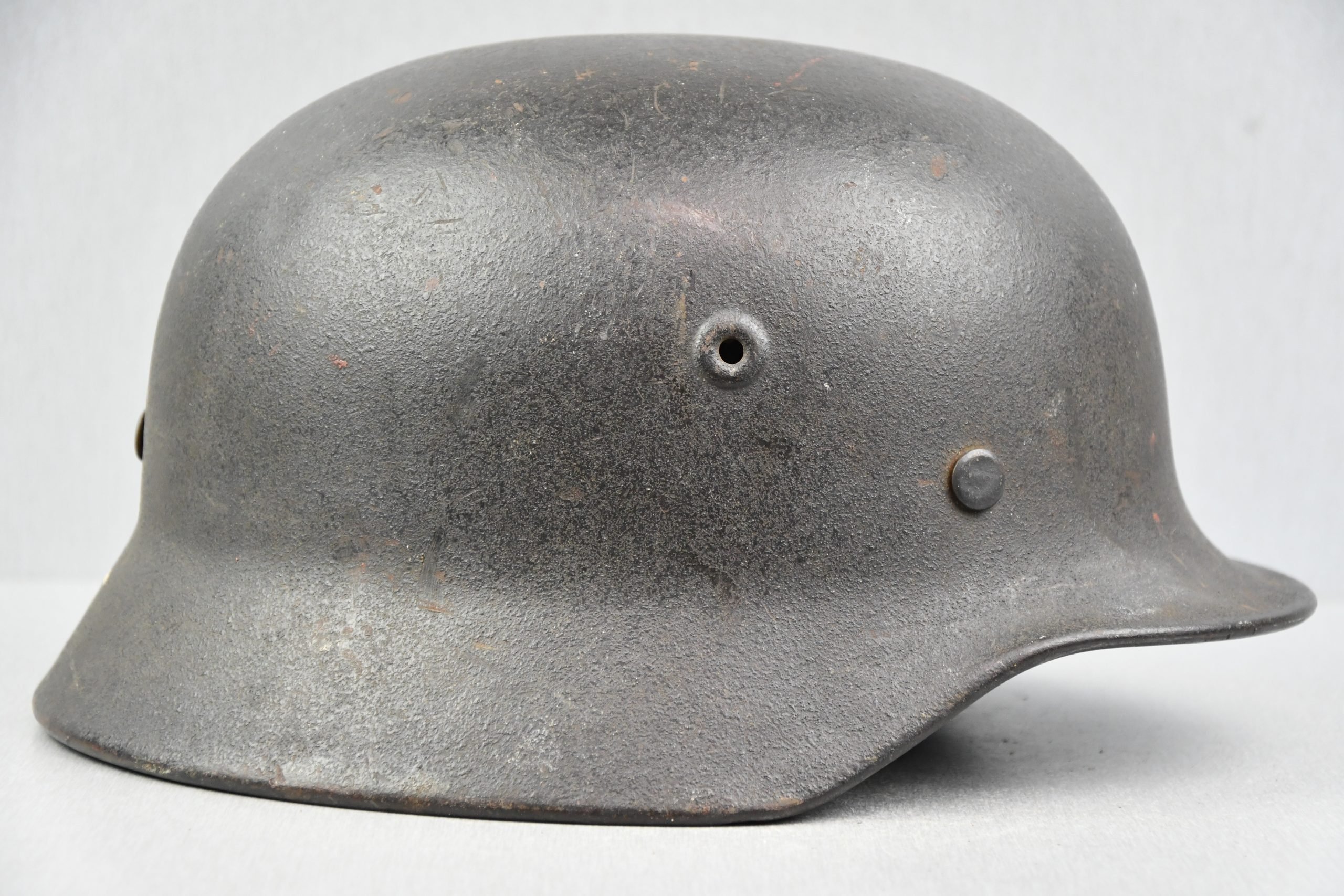 M40 Heer/Waffen-SS no decal steel helmet Q66 — image 3