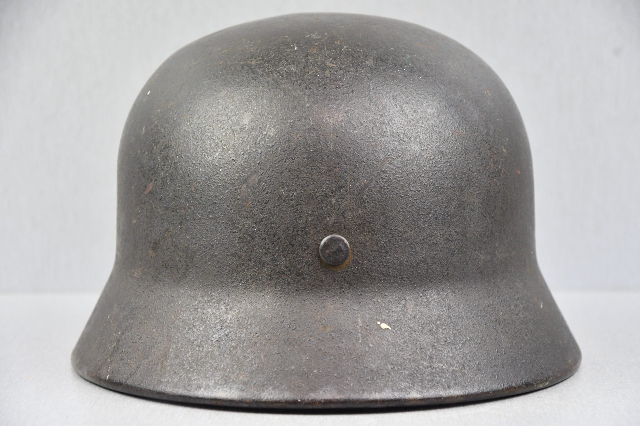 M40 Heer/Waffen-SS no decal steel helmet Q66 — image 4