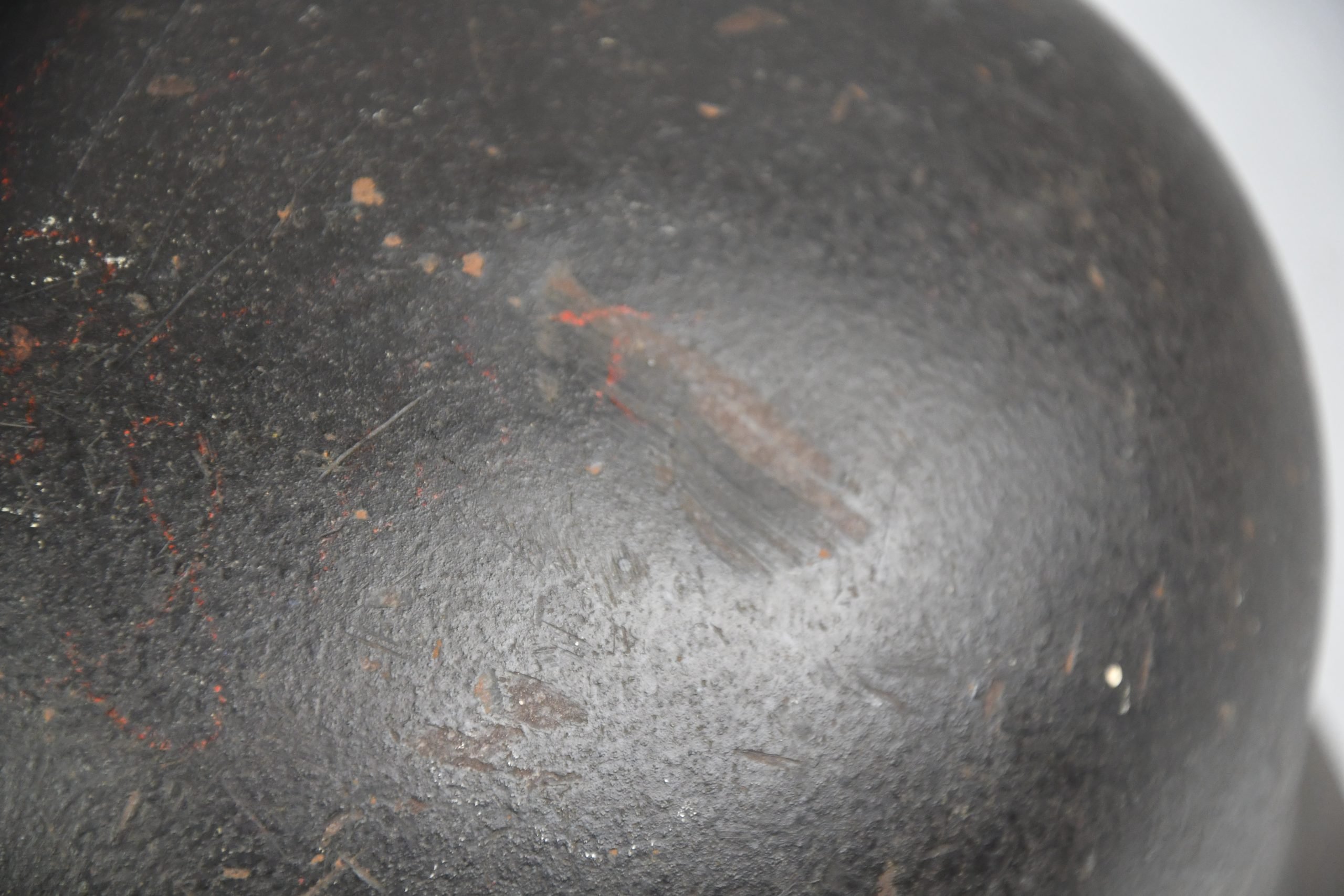 M40 Heer/Waffen-SS no decal steel helmet Q66 — image 7