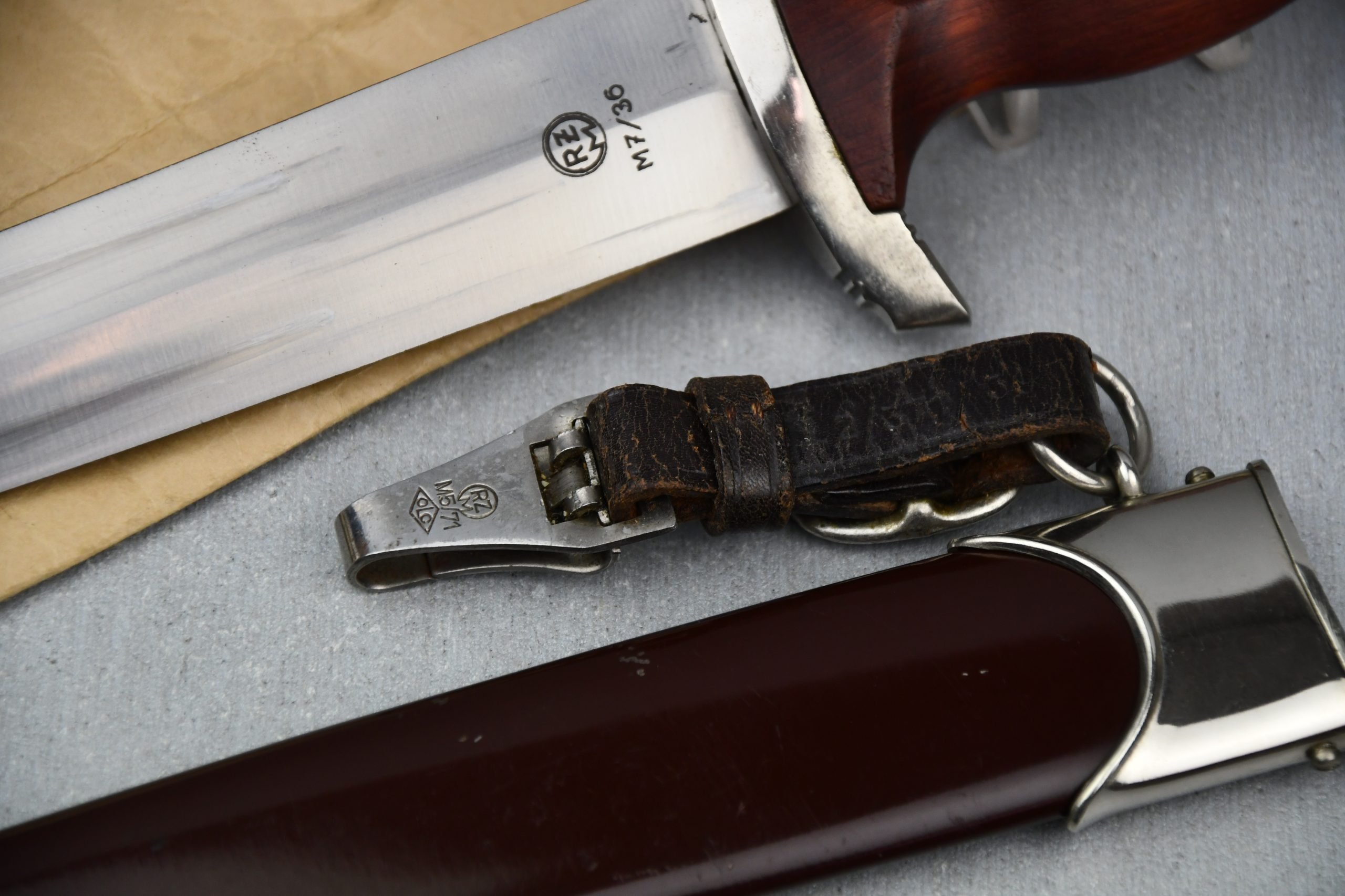 MINT M33 SA Sturmabteilung dagger by RZM M7/36 'E.F. Horster' — image 10