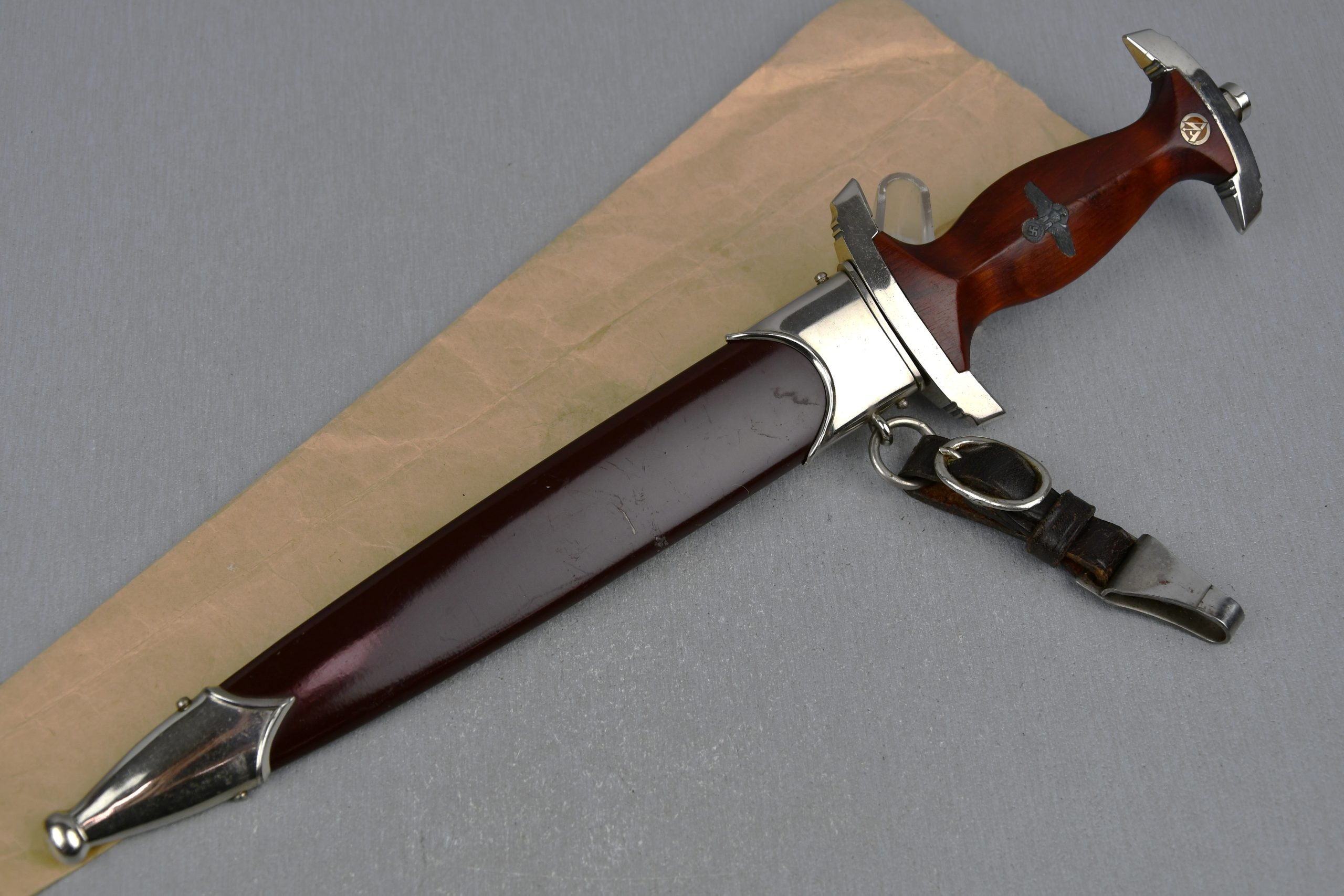 MINT M33 SA Sturmabteilung dagger by RZM M7/36 'E.F. Horster' — image 16