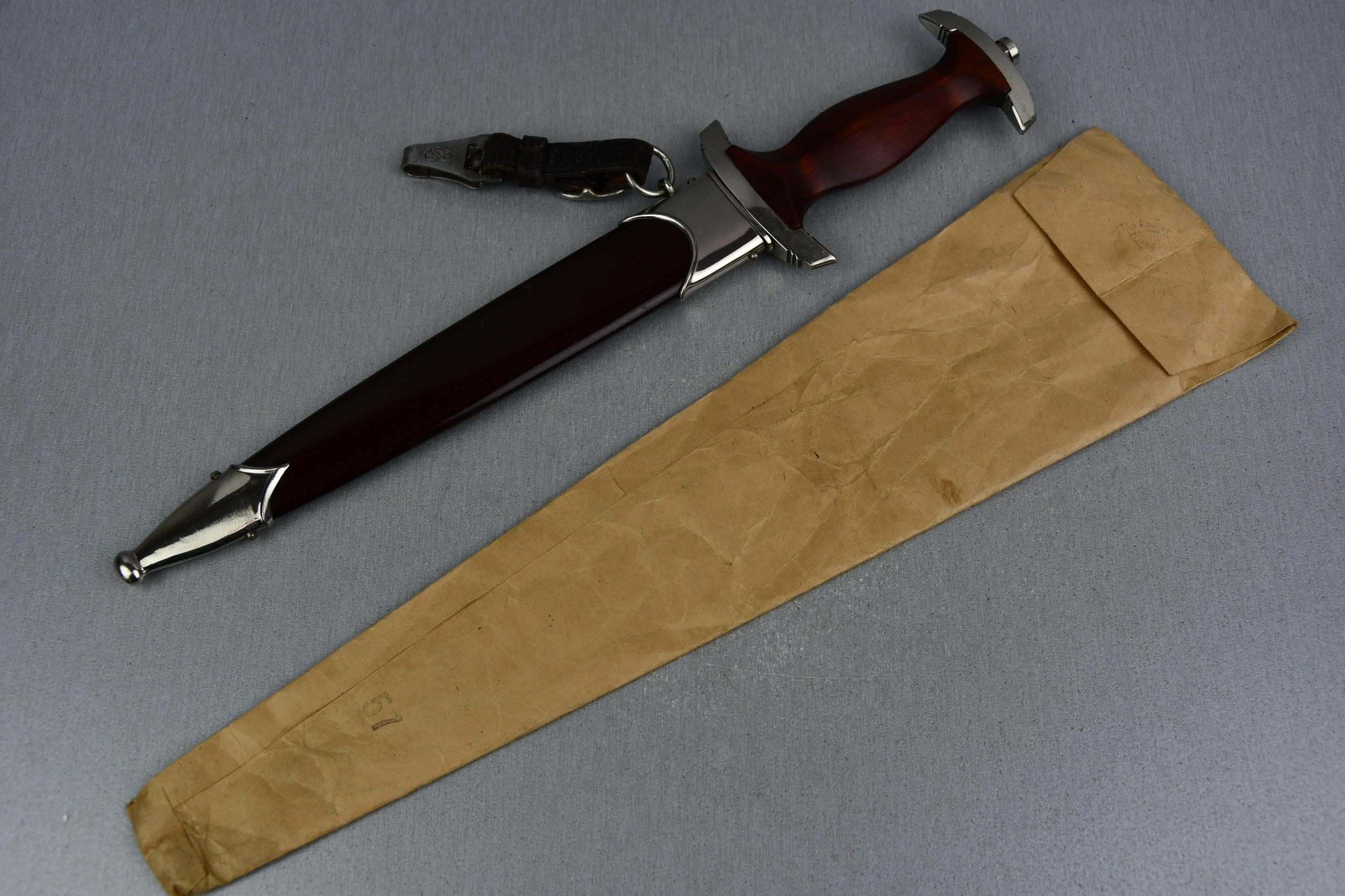 MINT M33 SA Sturmabteilung dagger by RZM M7/36 'E.F. Horster' — image 19