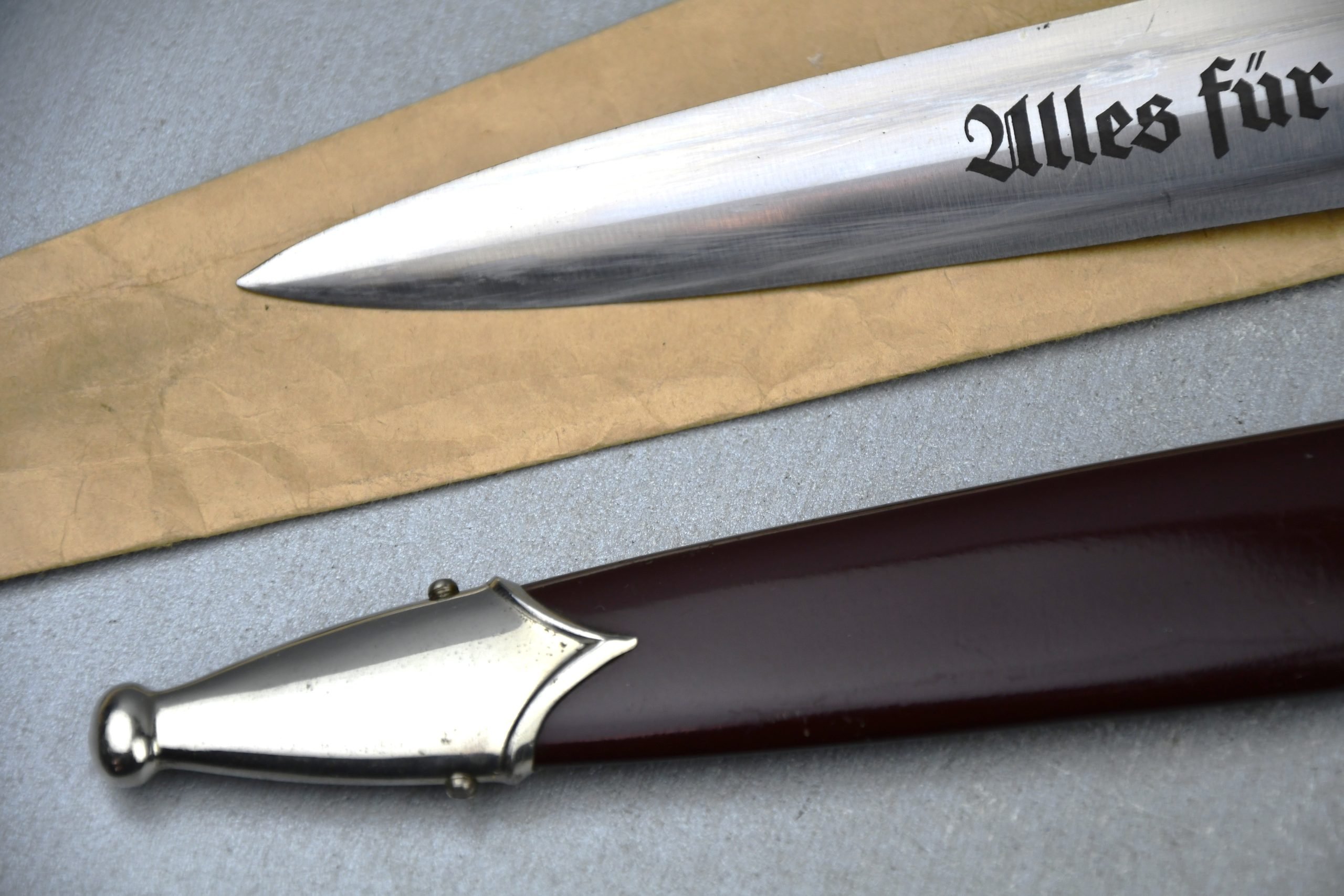 MINT M33 SA Sturmabteilung dagger by RZM M7/36 'E.F. Horster' — image 6