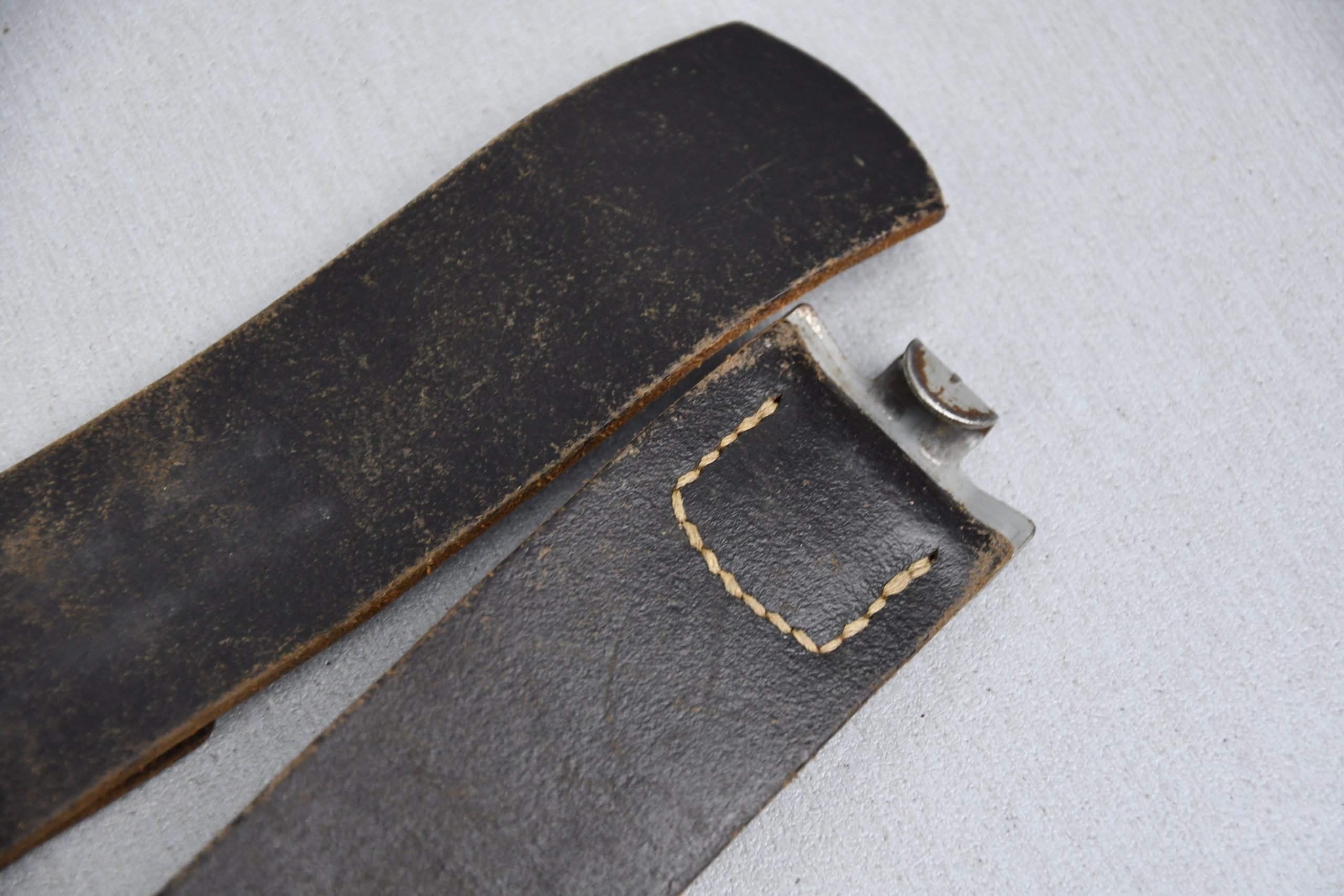 Wehrmacht/SS leather equipment belt ca.1941 — image 5