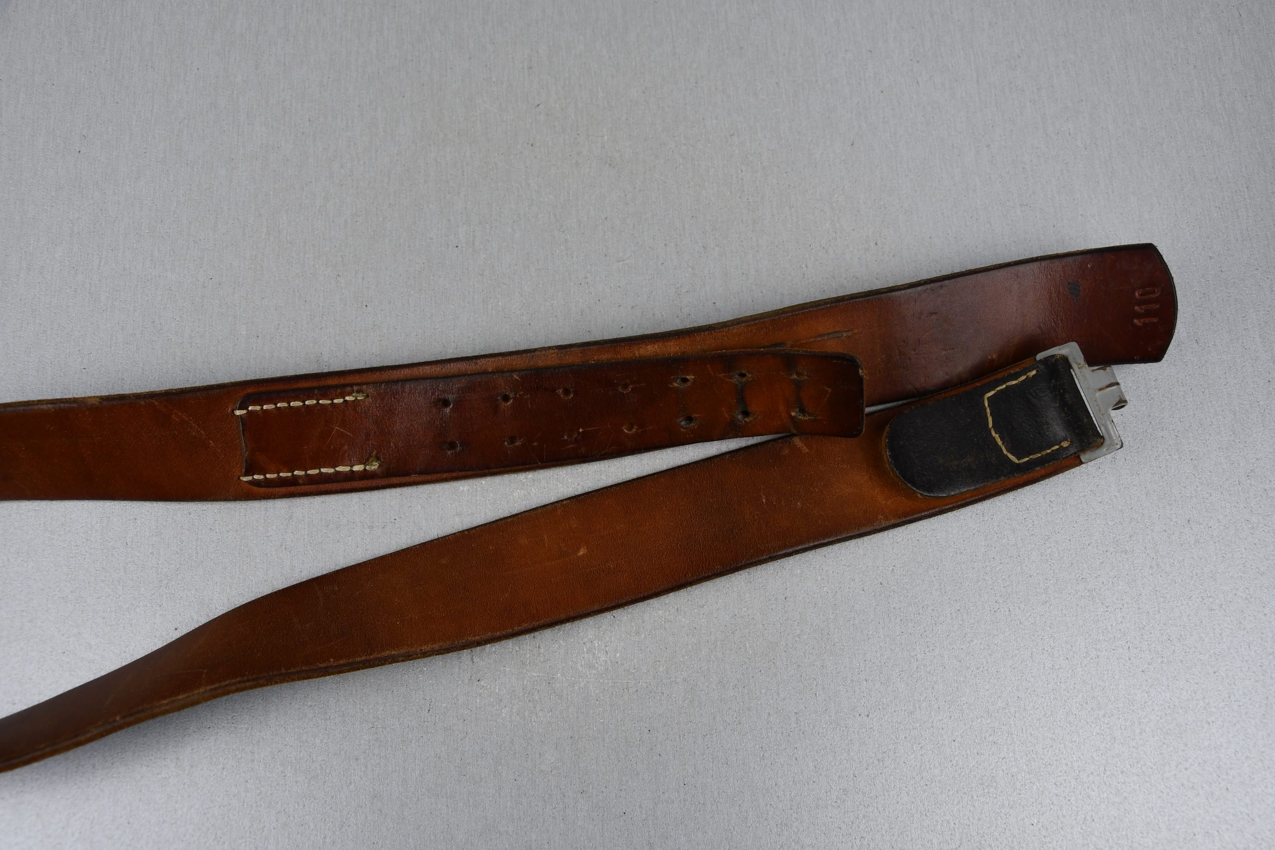 Wehrmacht/SS leather equipment belt ca.1941 — image 7