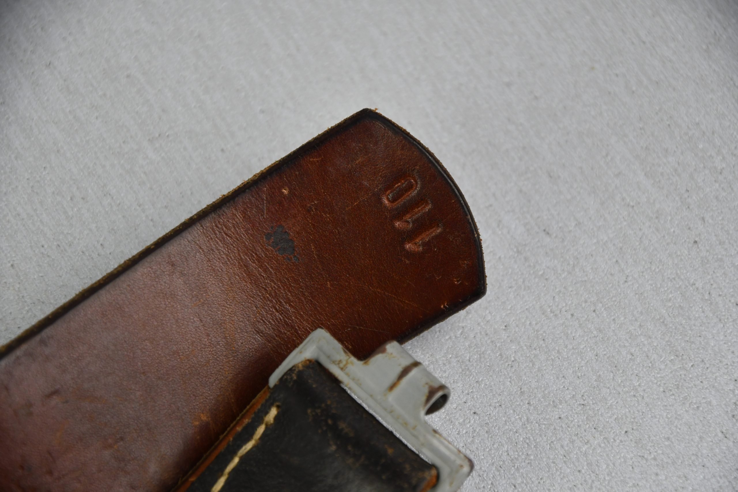 Wehrmacht/SS leather equipment belt ca.1941 — image 9