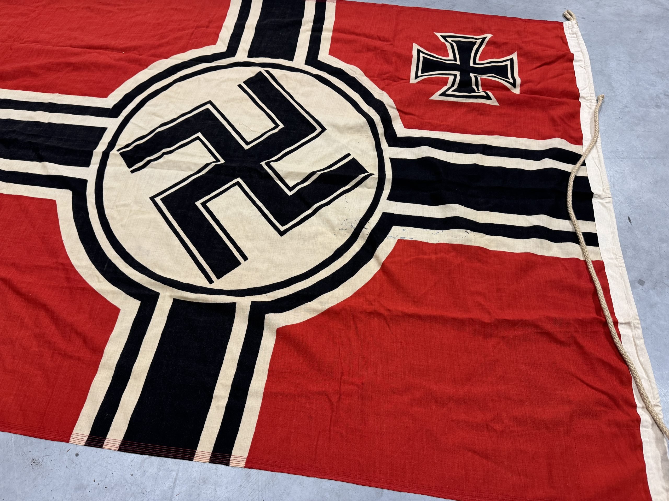 Navy (Kriegsmarine) battle flag 'Kriegsflagge' 150×250 by LOH — image 11