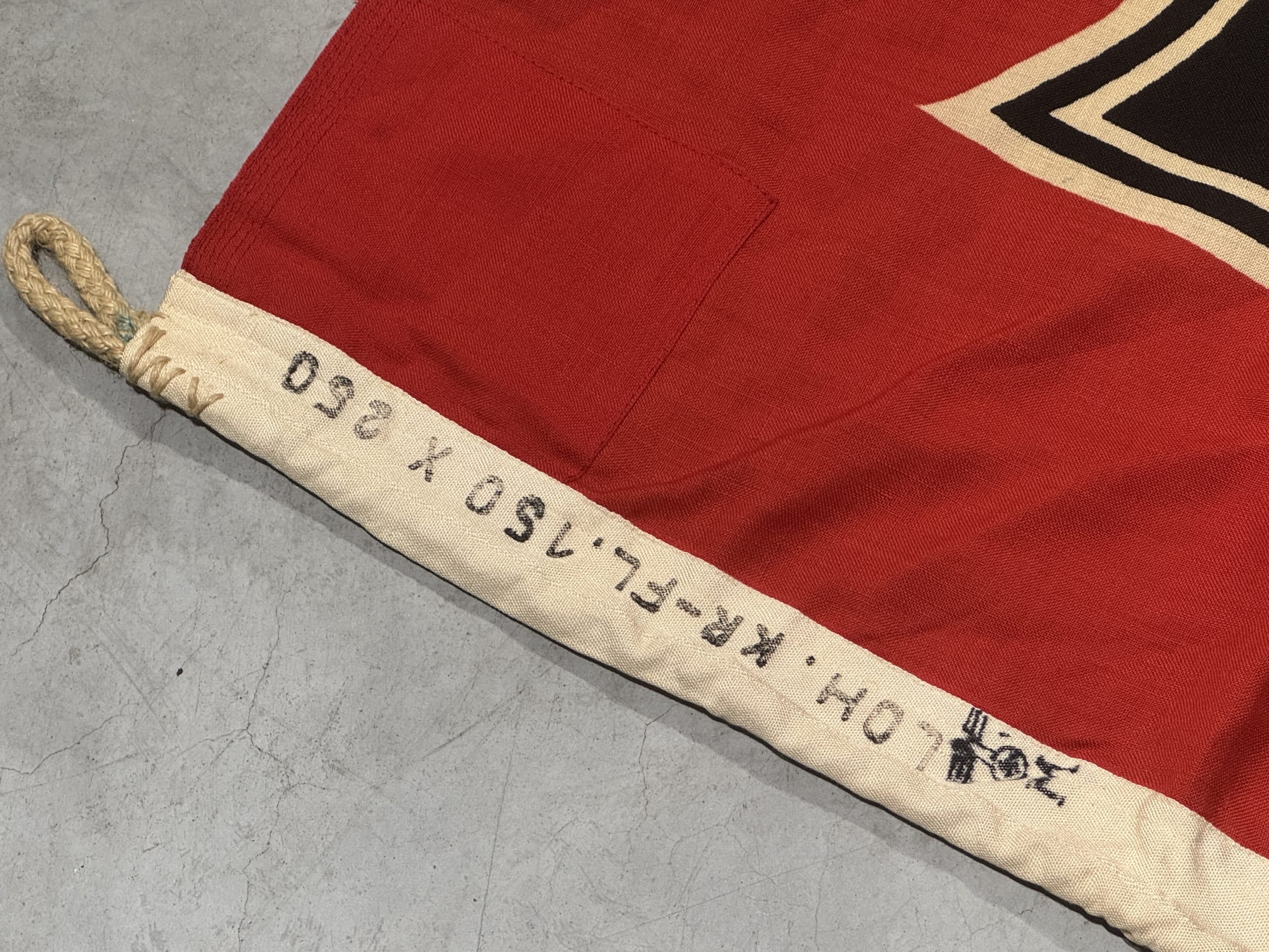Navy (Kriegsmarine) battle flag 'Kriegsflagge' 150×250 by LOH — image 9