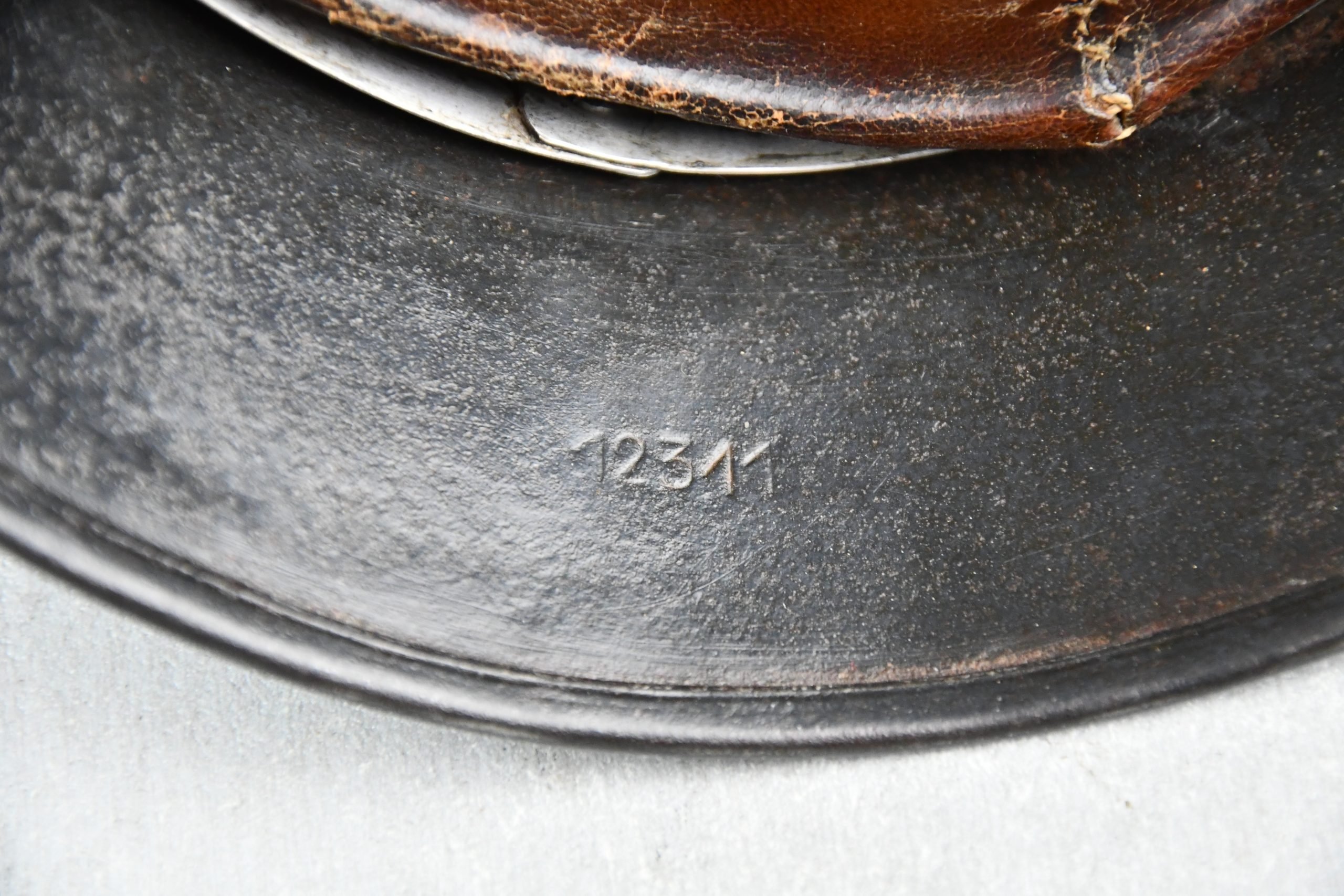 M40 Luftwaffe single decal steel helmet hkp64 — image 12