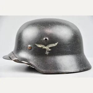 M40 Luftwaffe single decal steel helmet hkp64